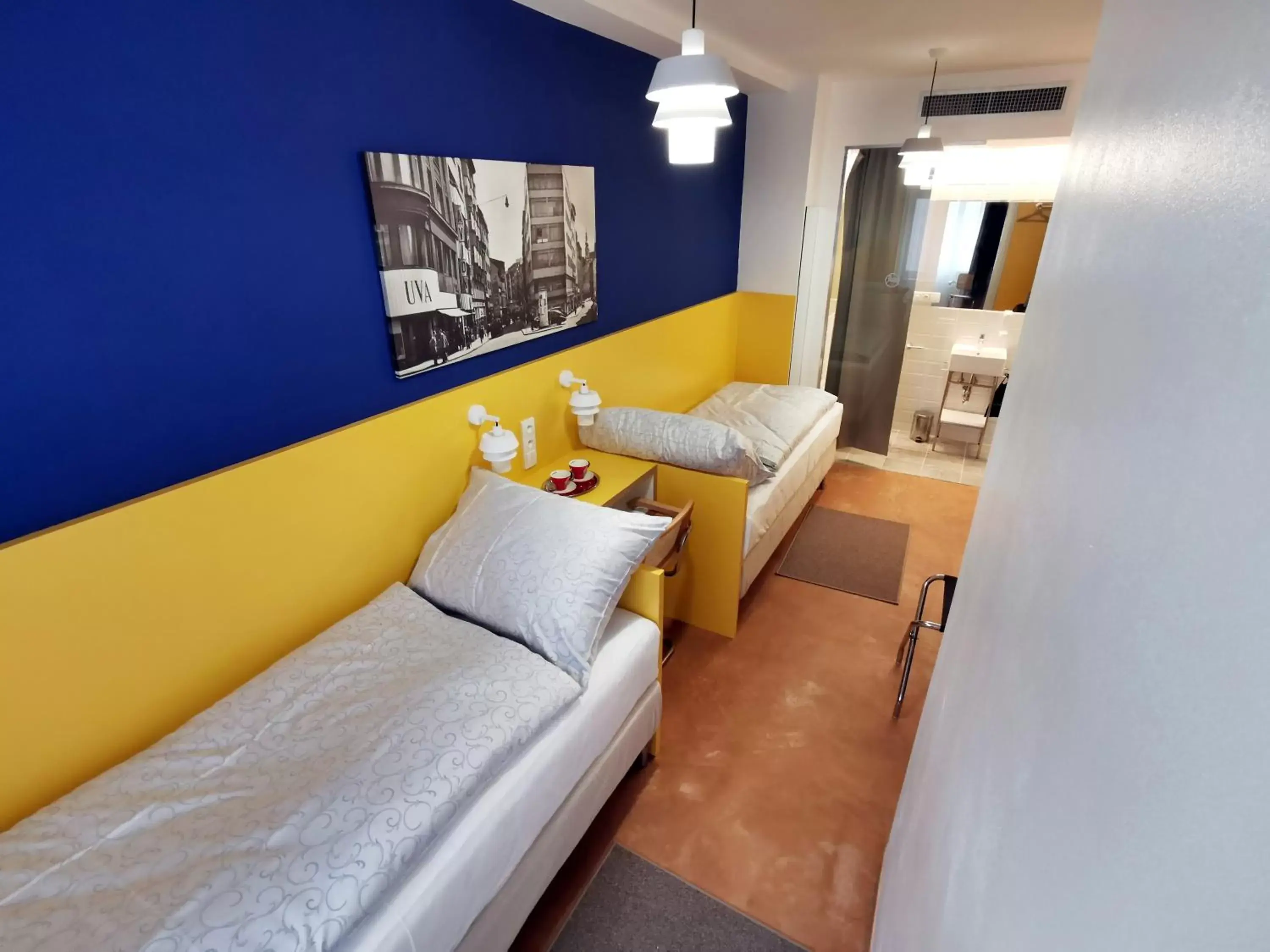 Twin Room in Hotel Avion - National Cultural Monument - ICONIC HOUSES ORG Twin Room in Hotel Avion - National Cultural Monument - ICONIC HOUSES ORG