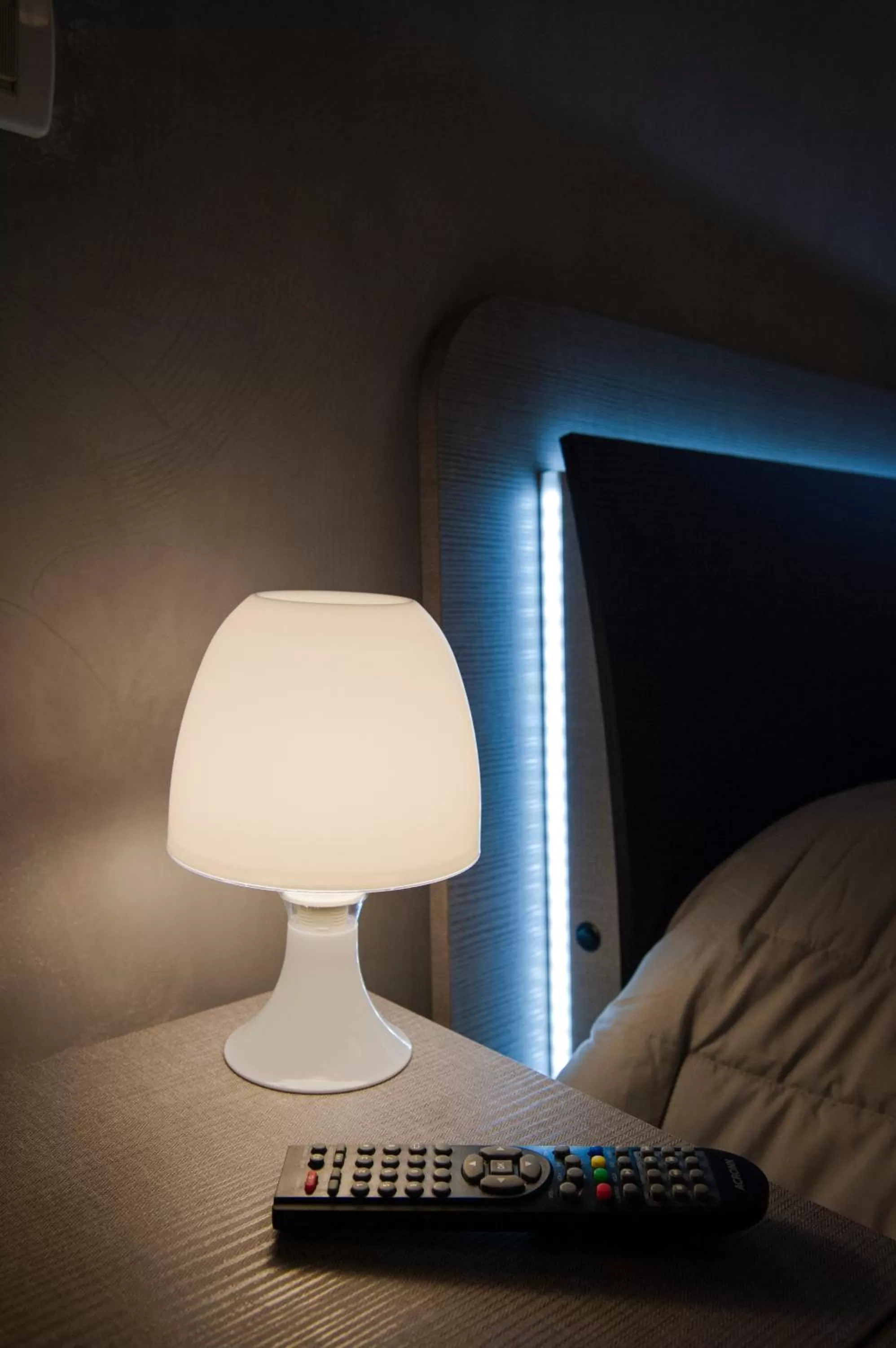 Decorative detail, Bed in Porta Orientalis Venice