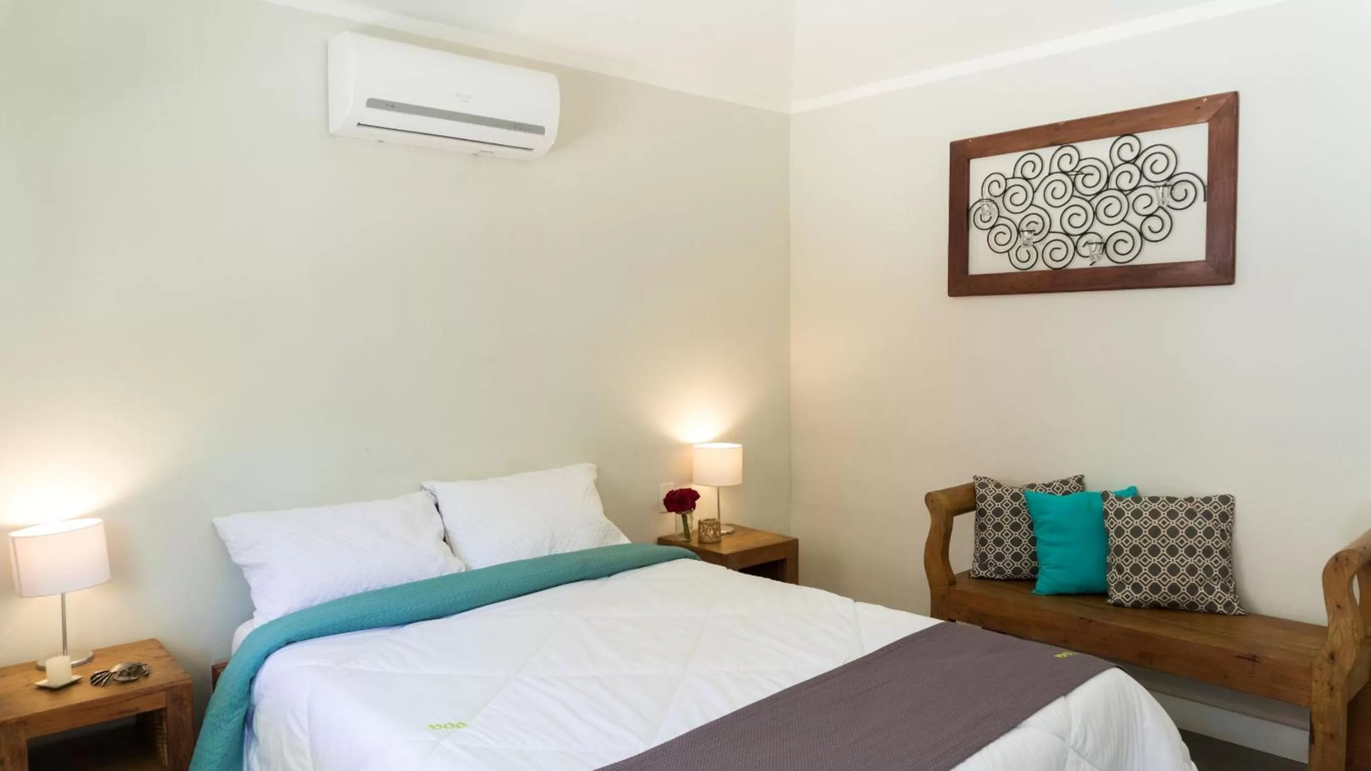 Bedroom, Bed in Pousada Tartaruga