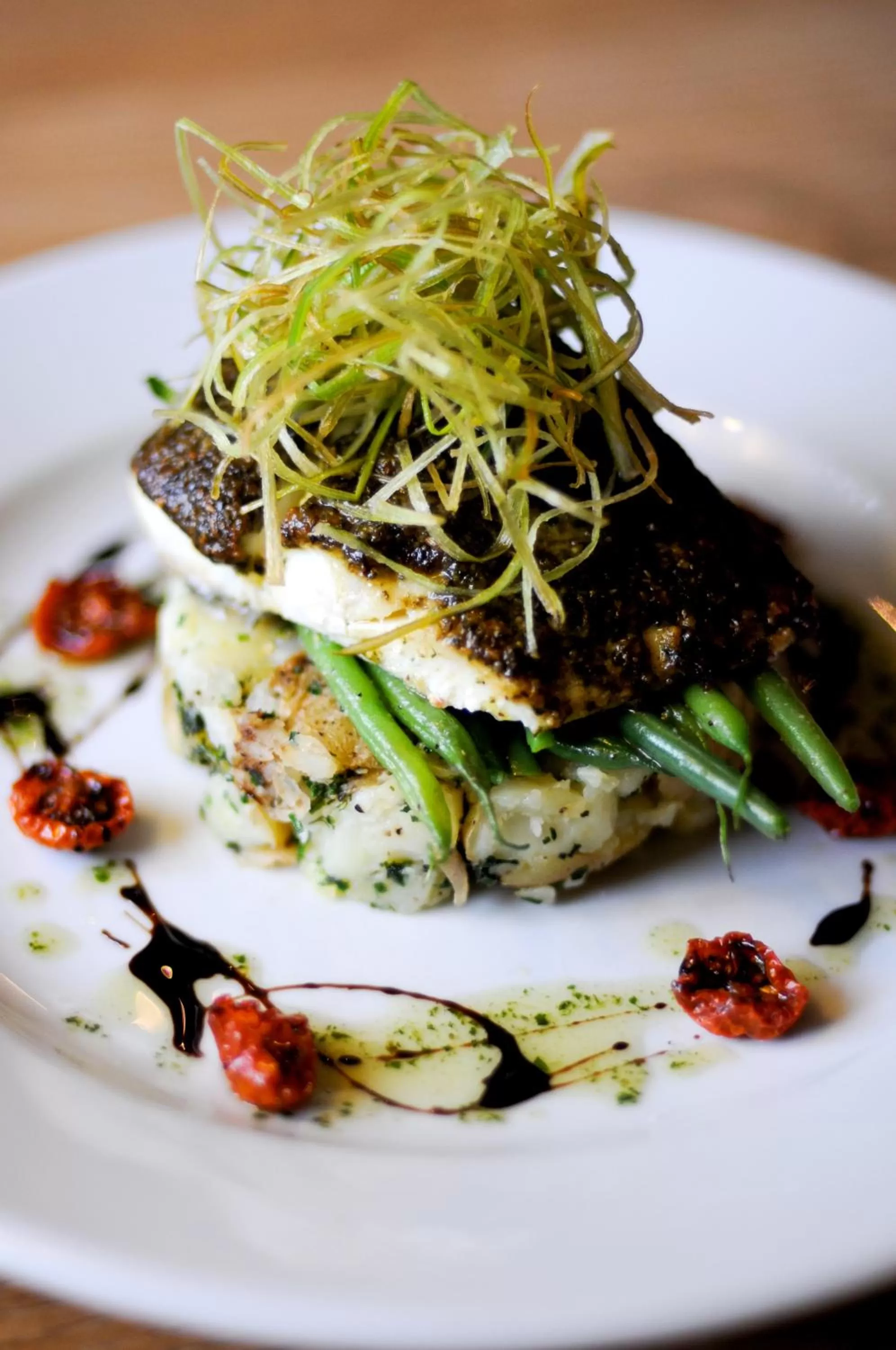 Food close-up in The New Court Inn