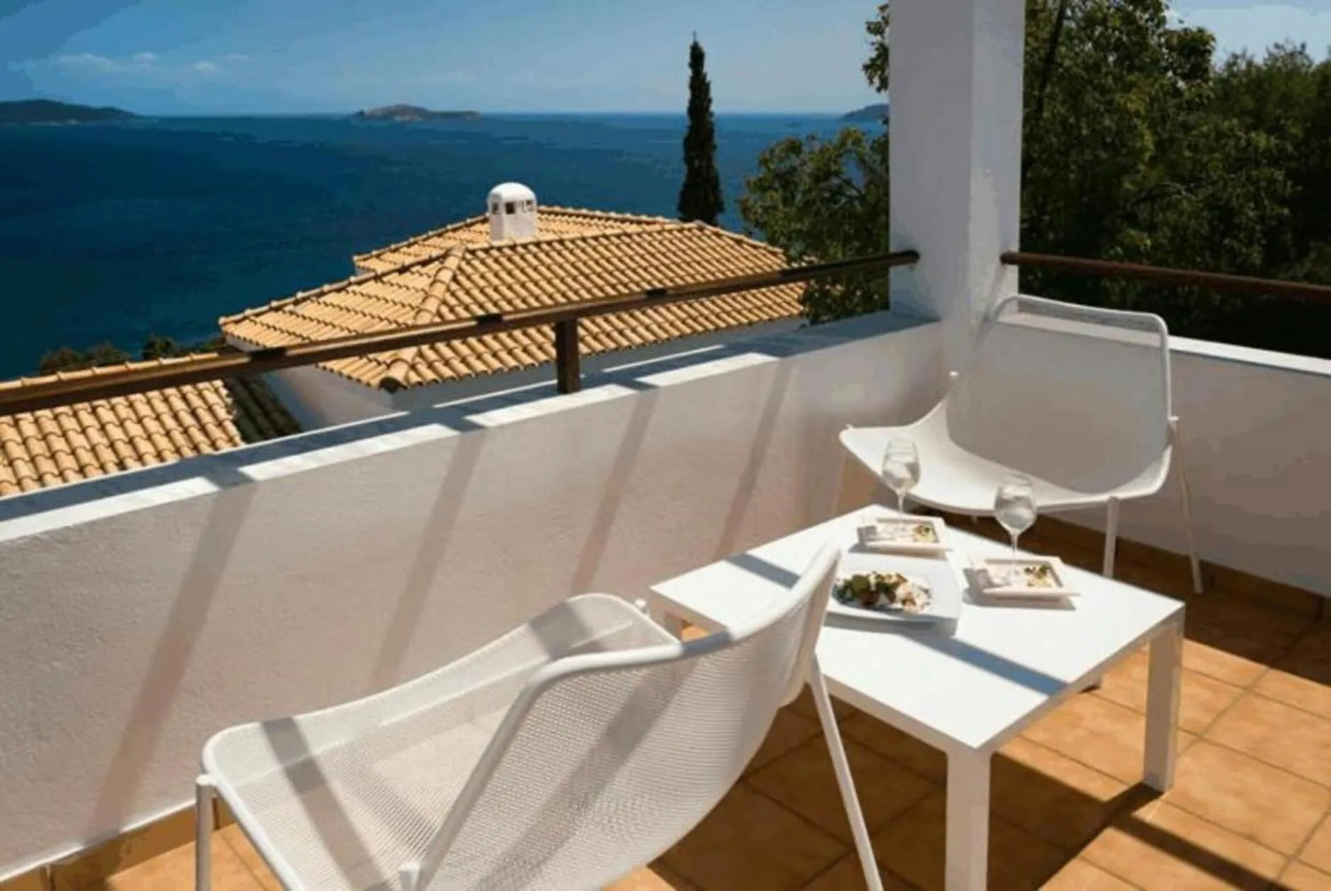 Balcony/Terrace in Aegean Suites, Santikos Collection