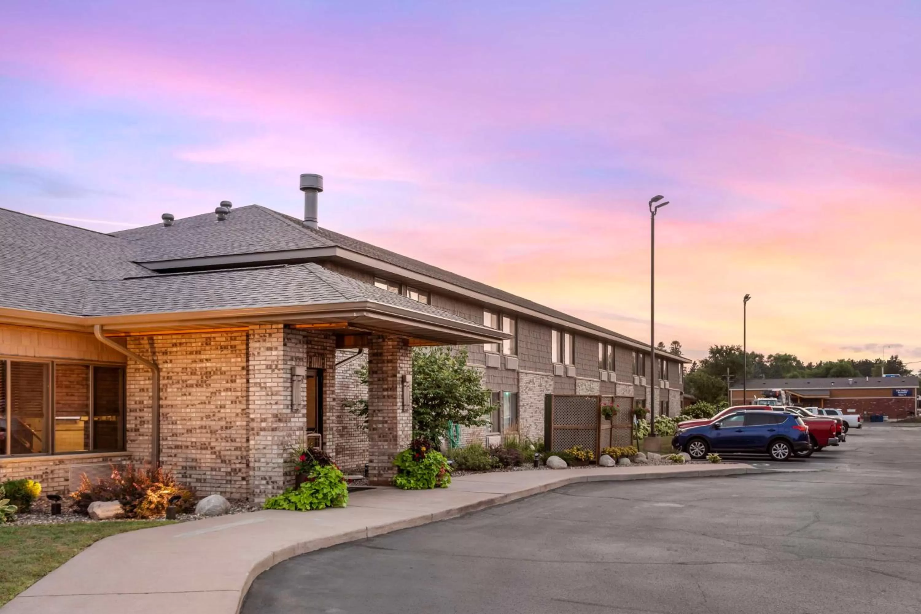 Property building in Best Western Spooner Riverplace