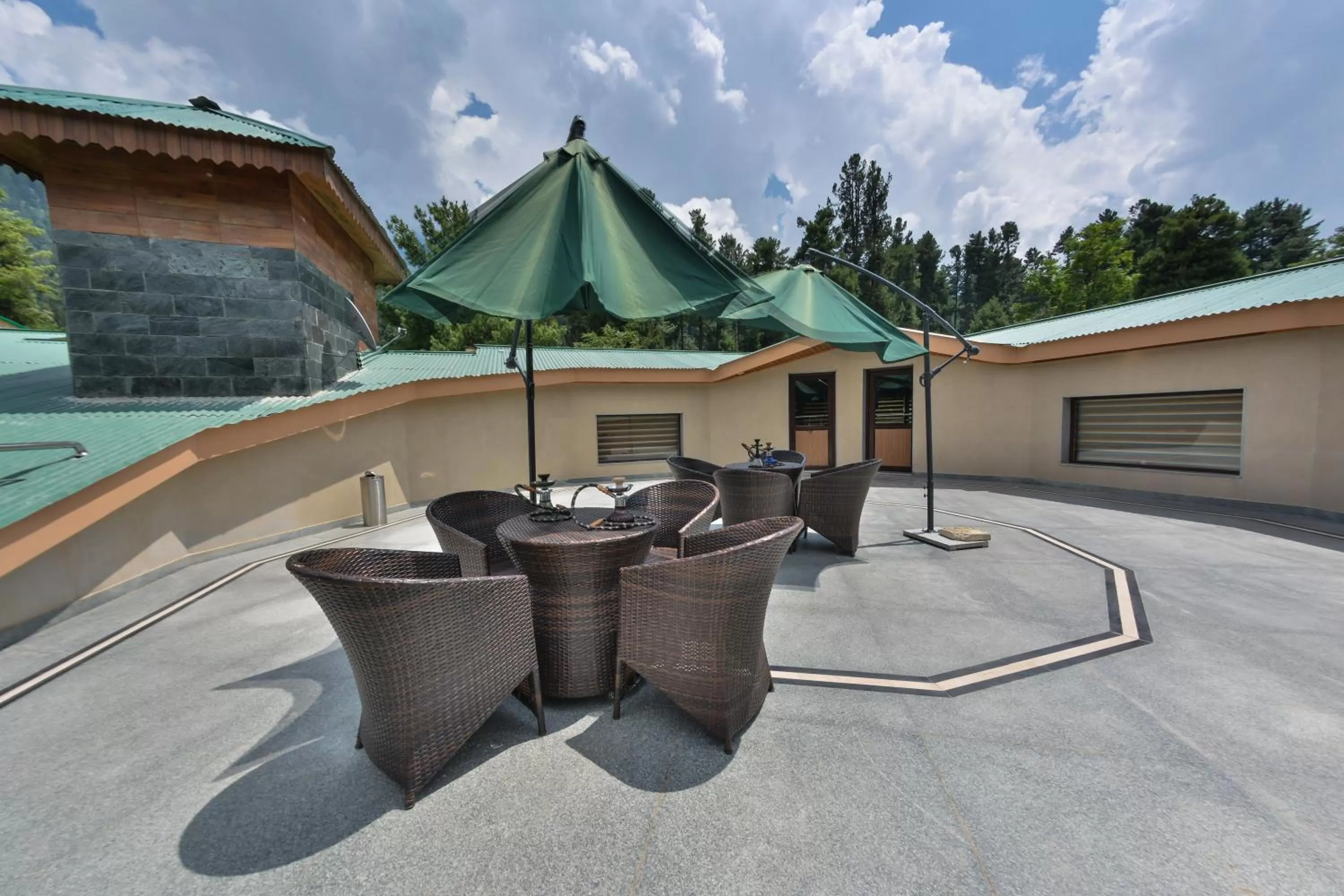 Balcony/Terrace in Royal Hillton Pahalgam