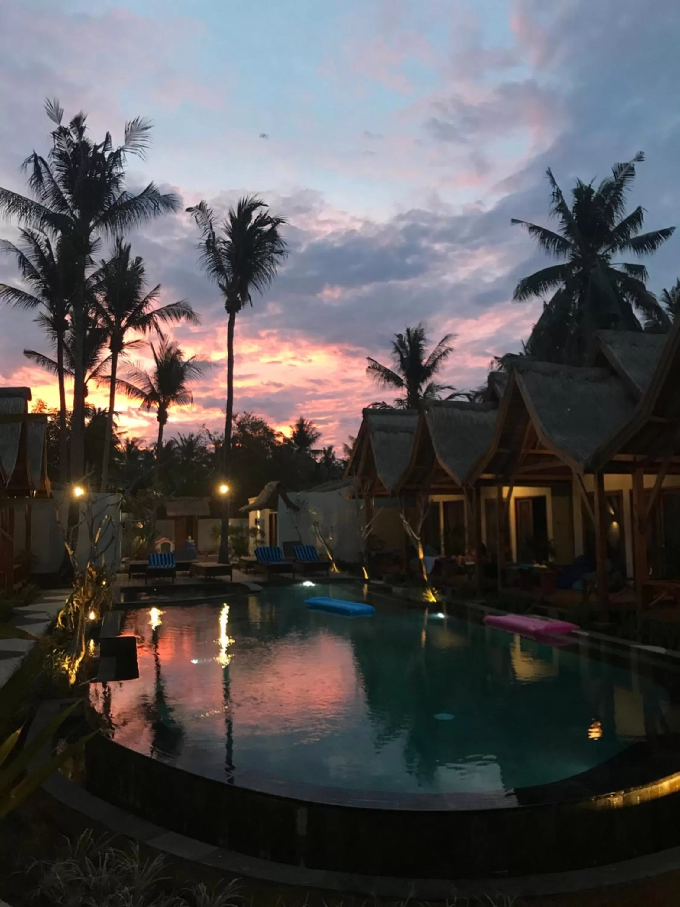 Property building, Swimming Pool in Gili One Resort