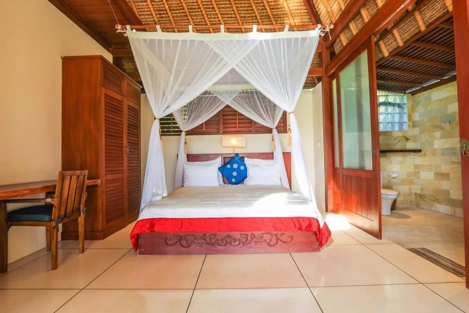 Bed in Bali Harmony Villa