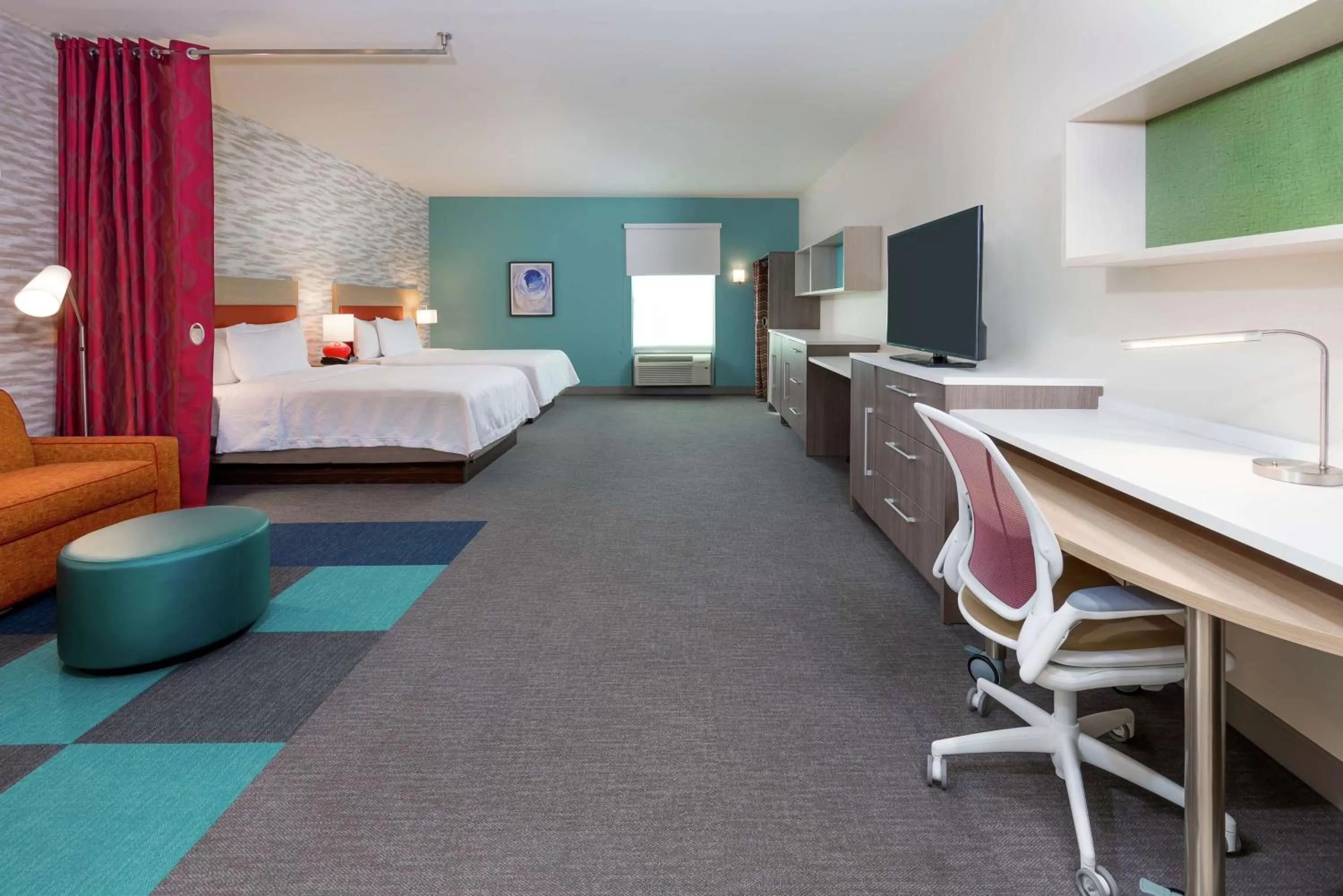 Bedroom, Bed in Home2 Suites By Hilton Orlando Near UCF