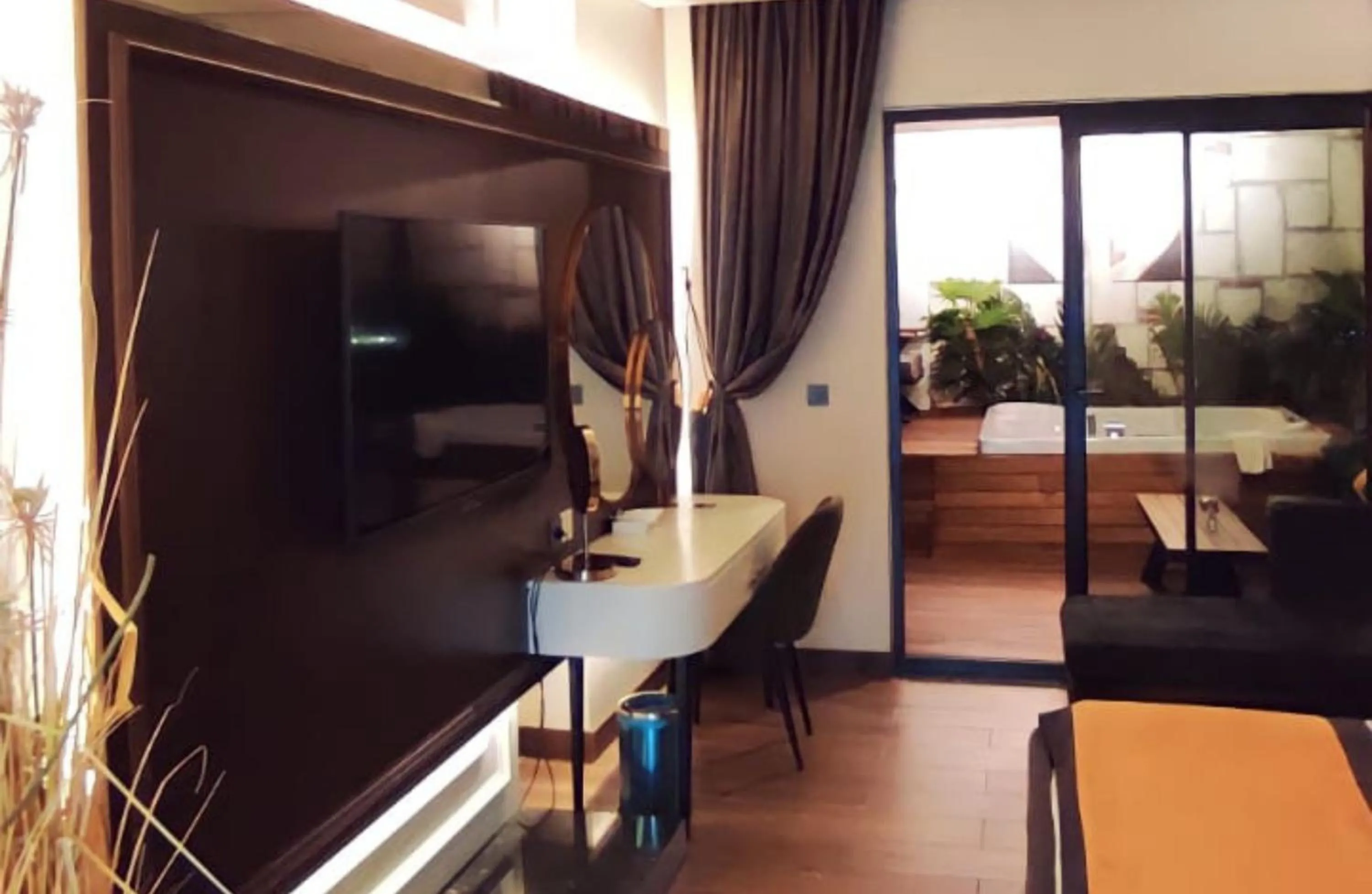 Bed in TNR Otel & Spa