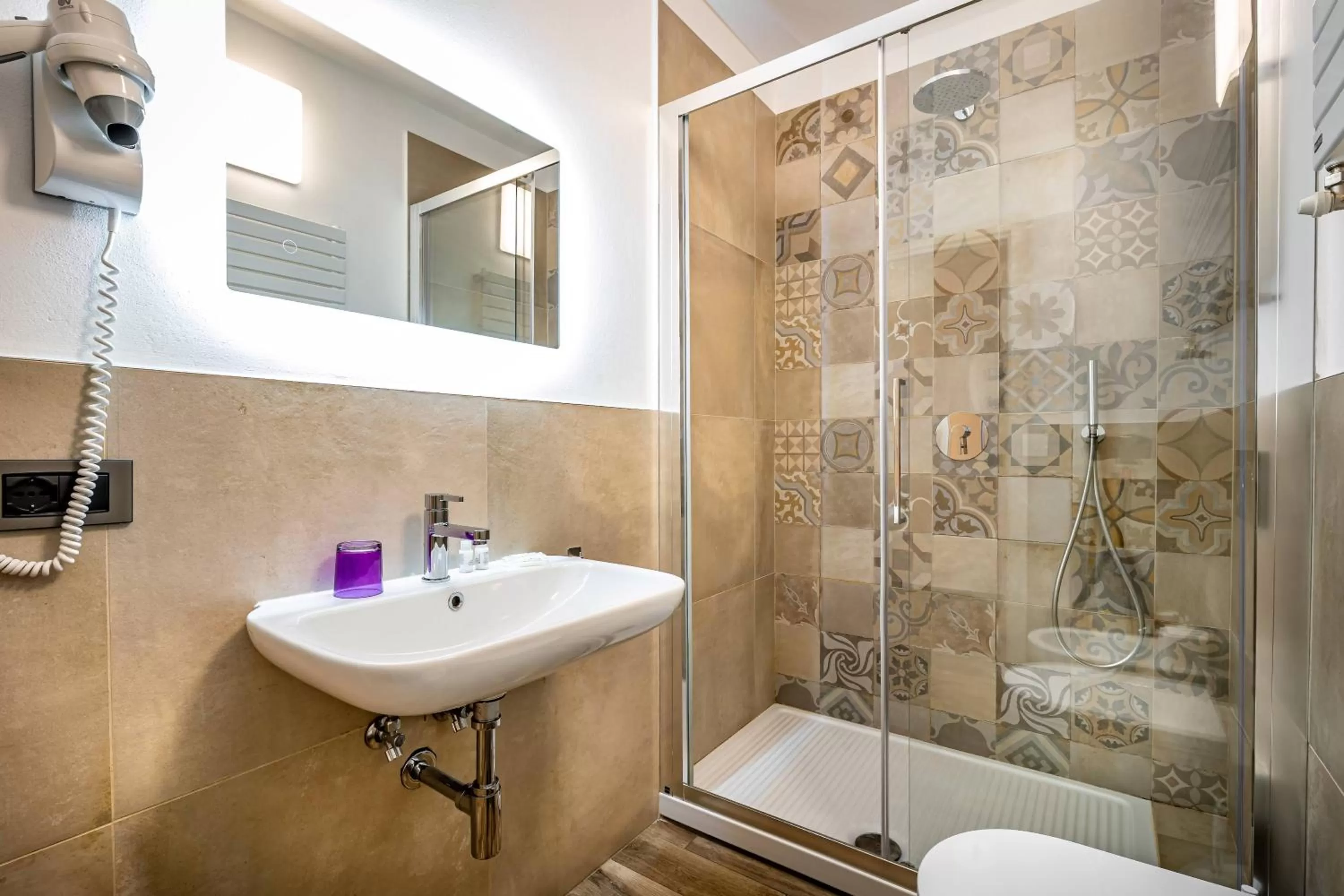 Shower in B&B Lorenzo de' Medici