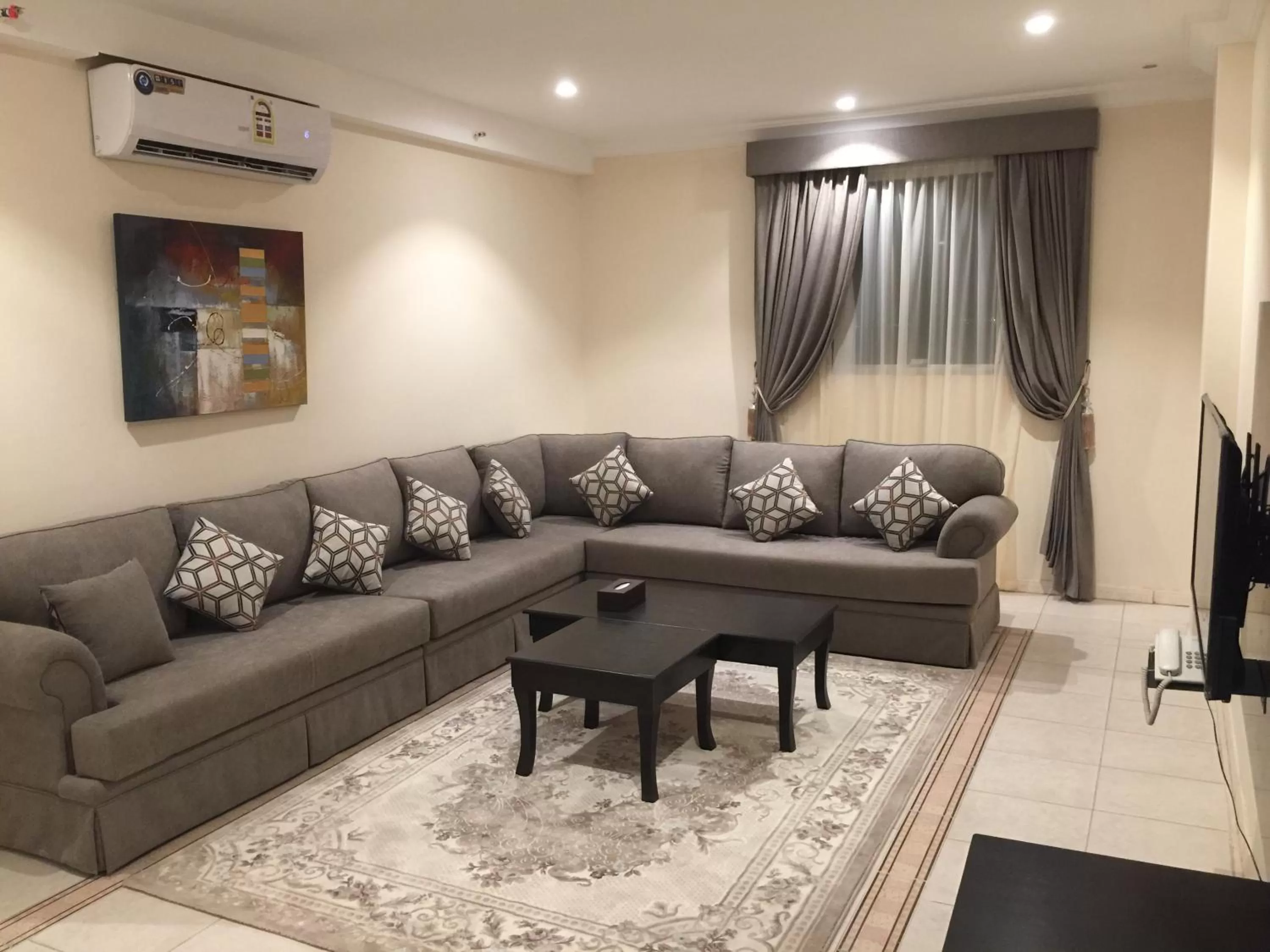 Seating Area in Alshaheen Suites