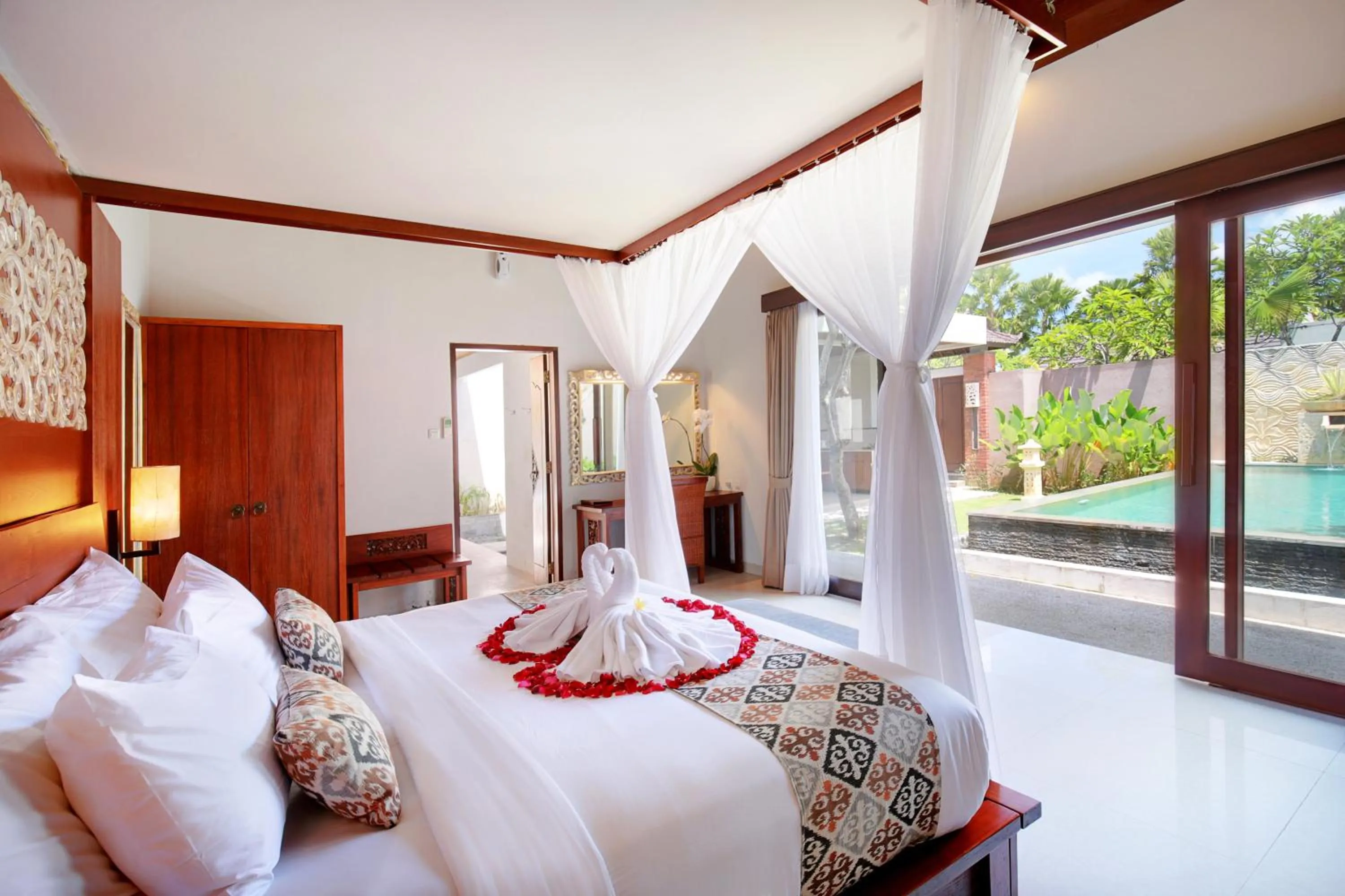 Bedroom, Bed in Lumbini Luxury Villas and Spa