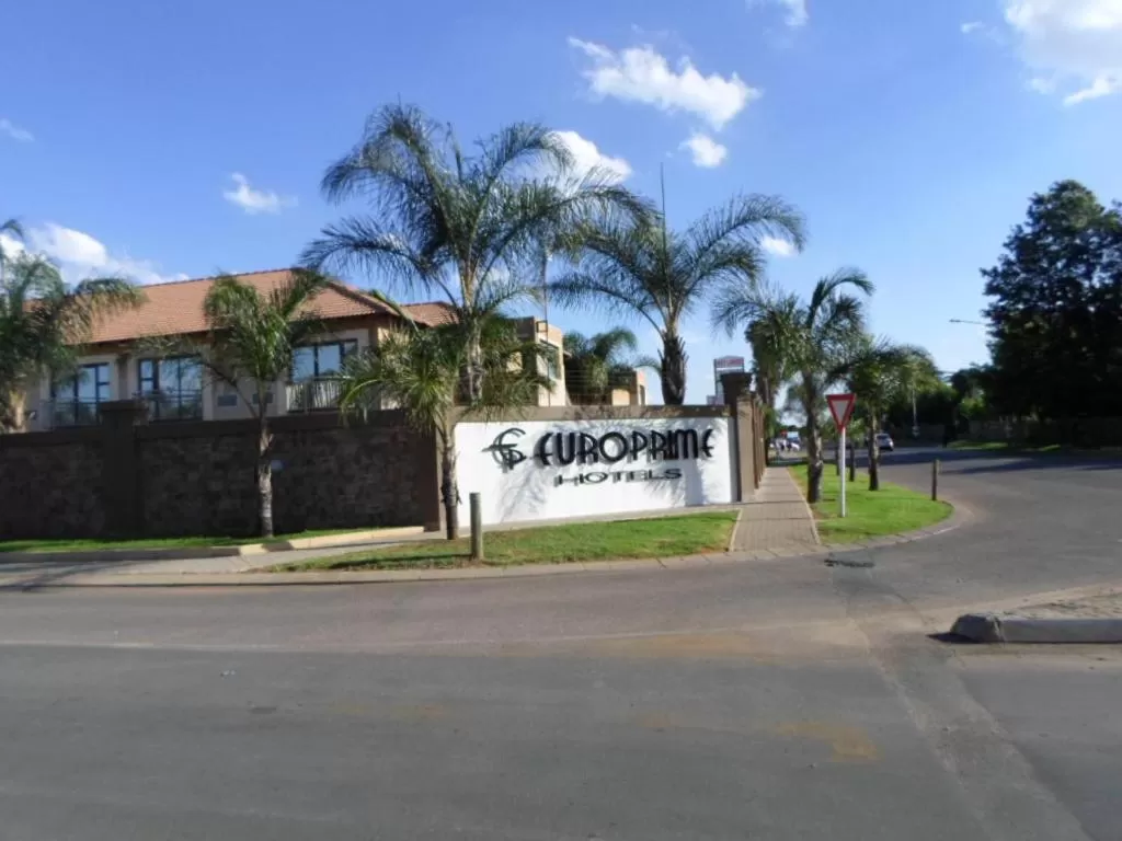 Property logo or sign in Europrime Hotel