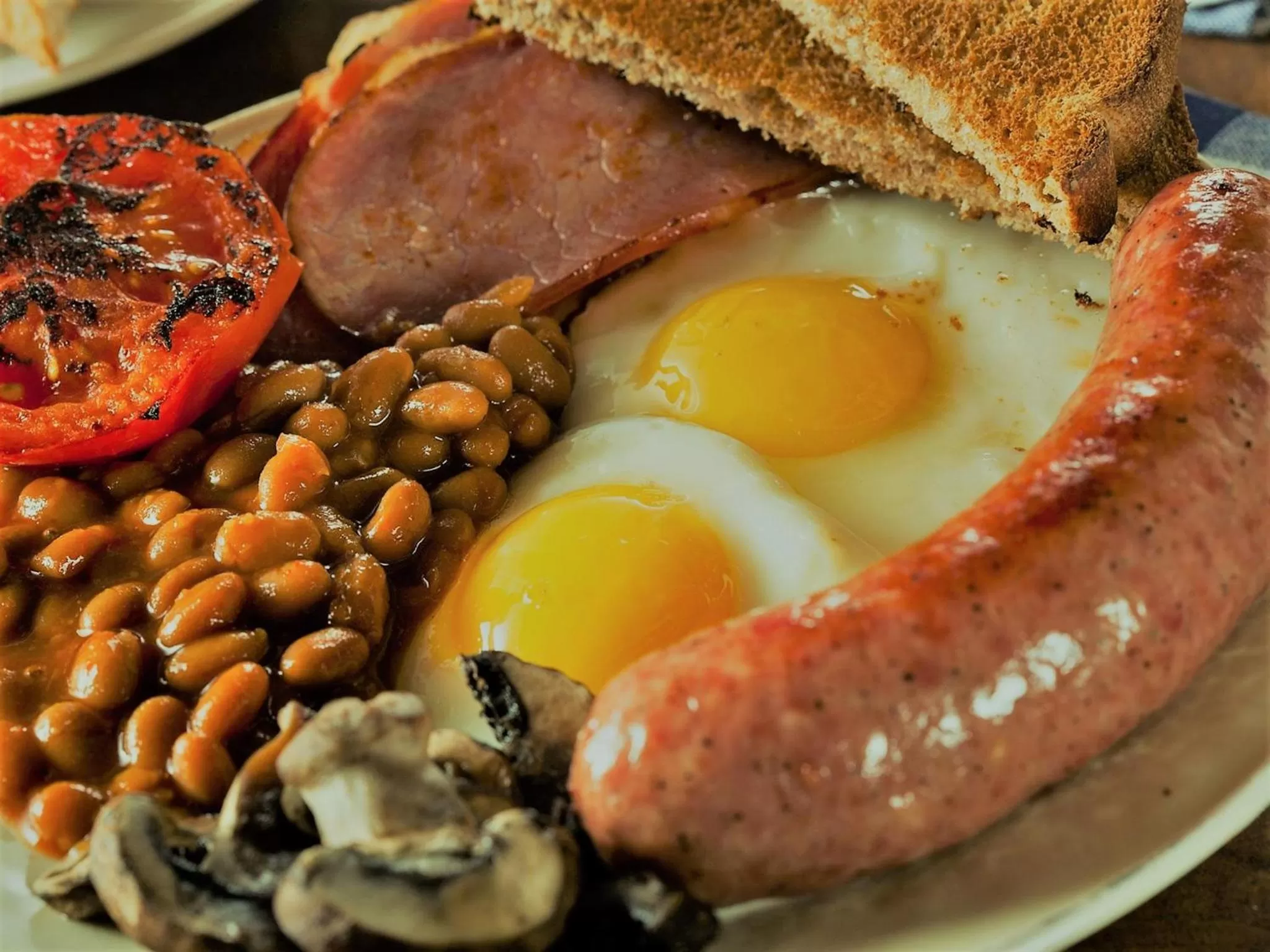 Food close-up in The White House Hotel