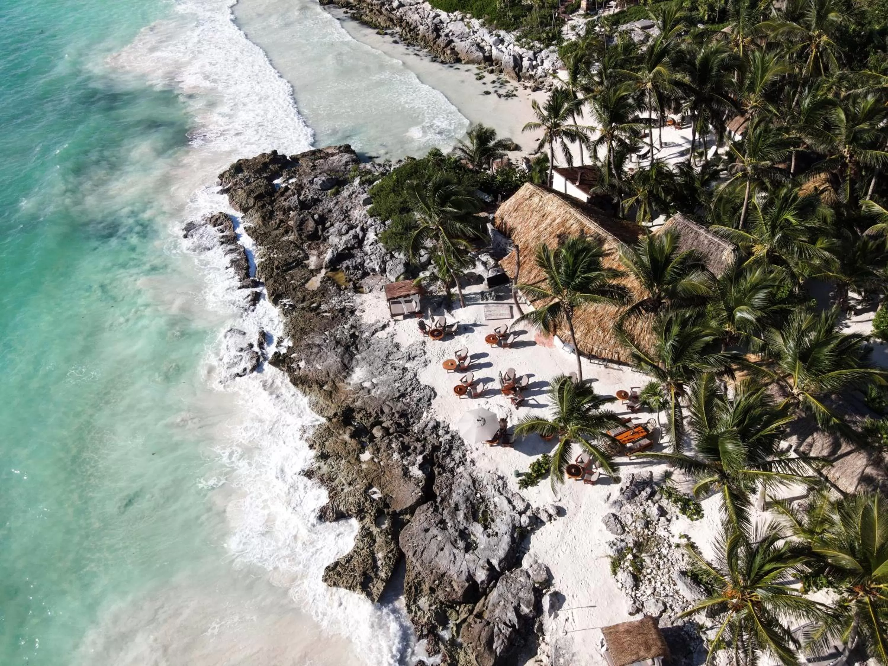 Beach in Diamante K - Inside Tulum National Park