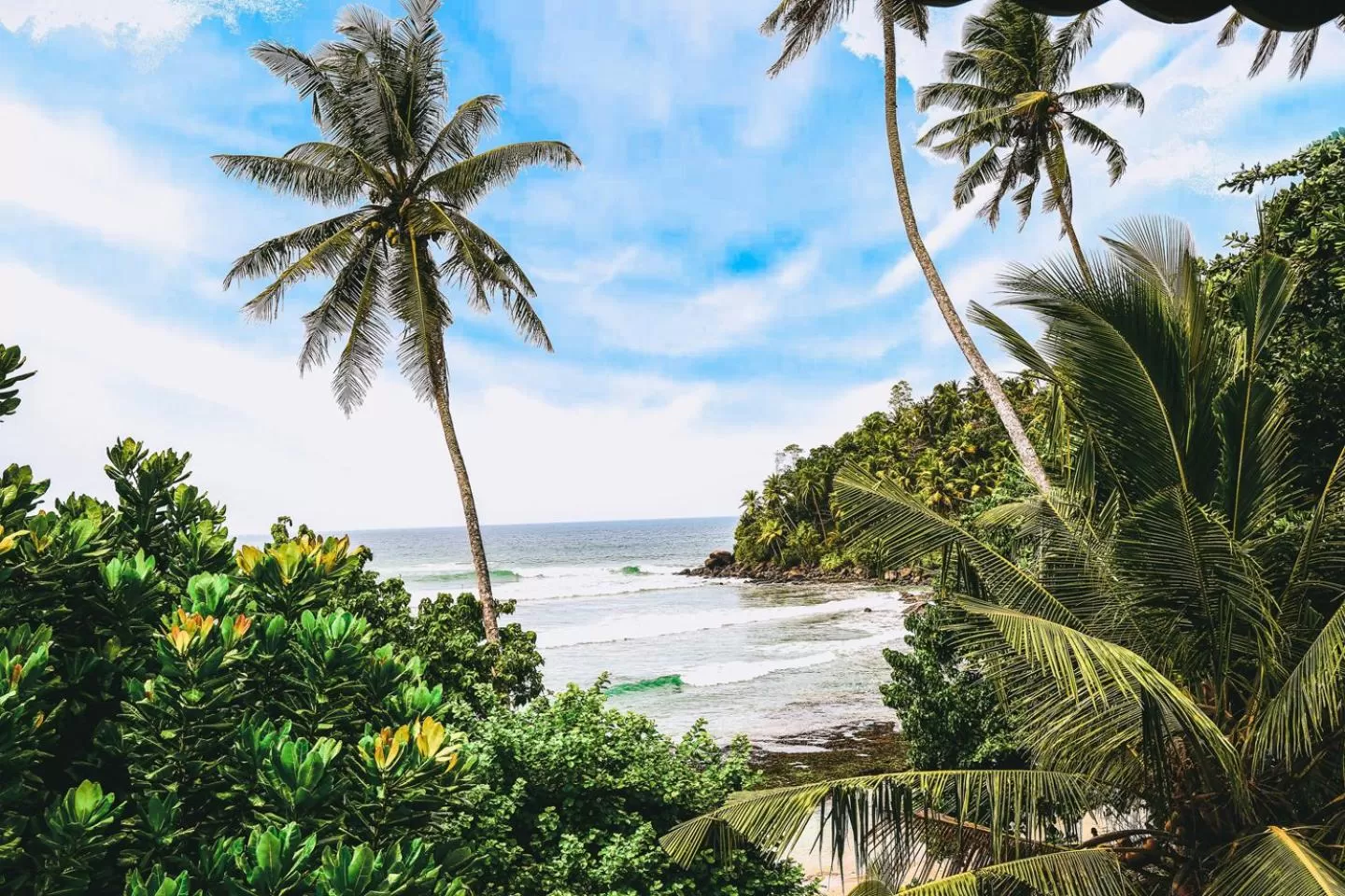 Sea view, Beach in Surf Sea Breeze