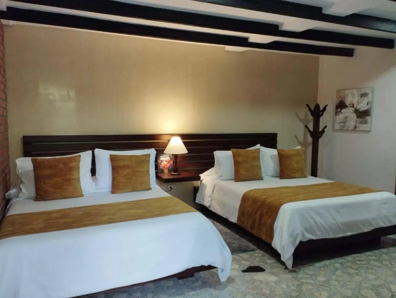 Bed in Hotel Vísperas