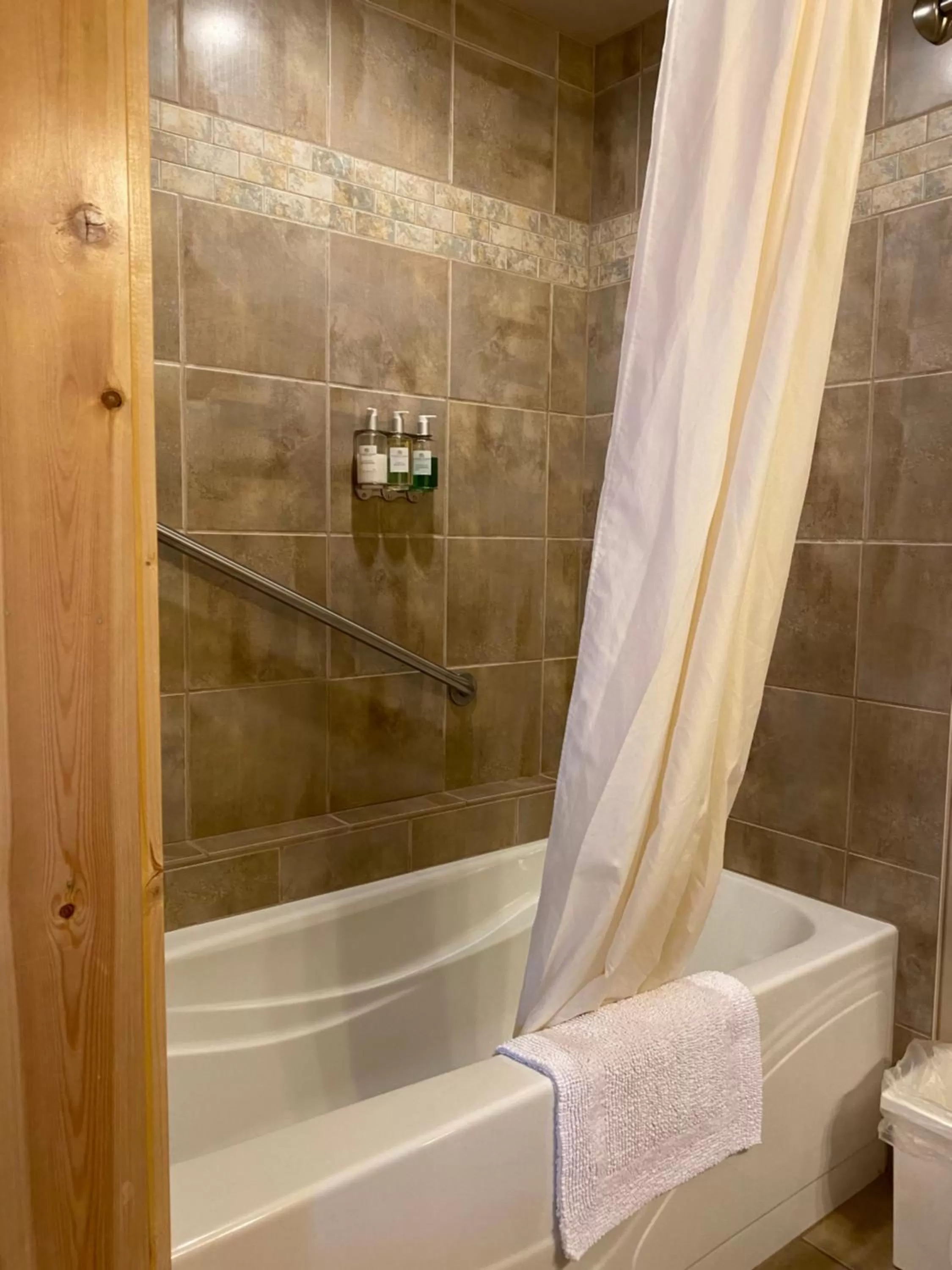 Shower in Twisp River Suites