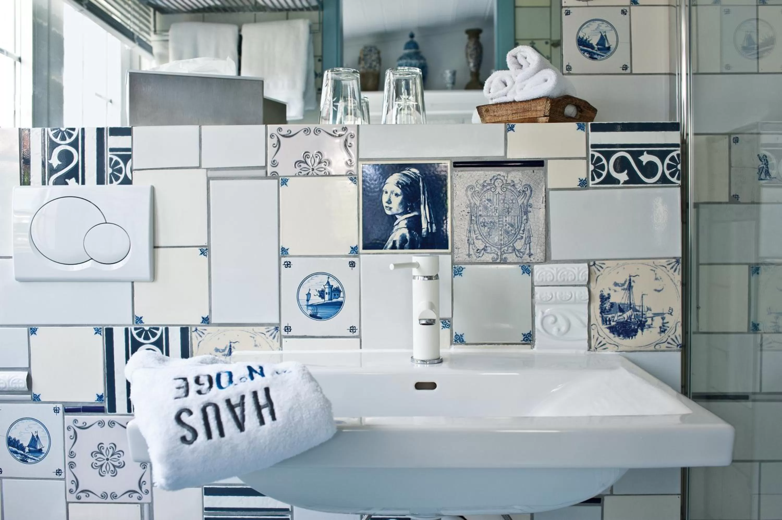 Bathroom in Boutique Hotel Haus Noge Sylt - Kapitaenshaus strandnah