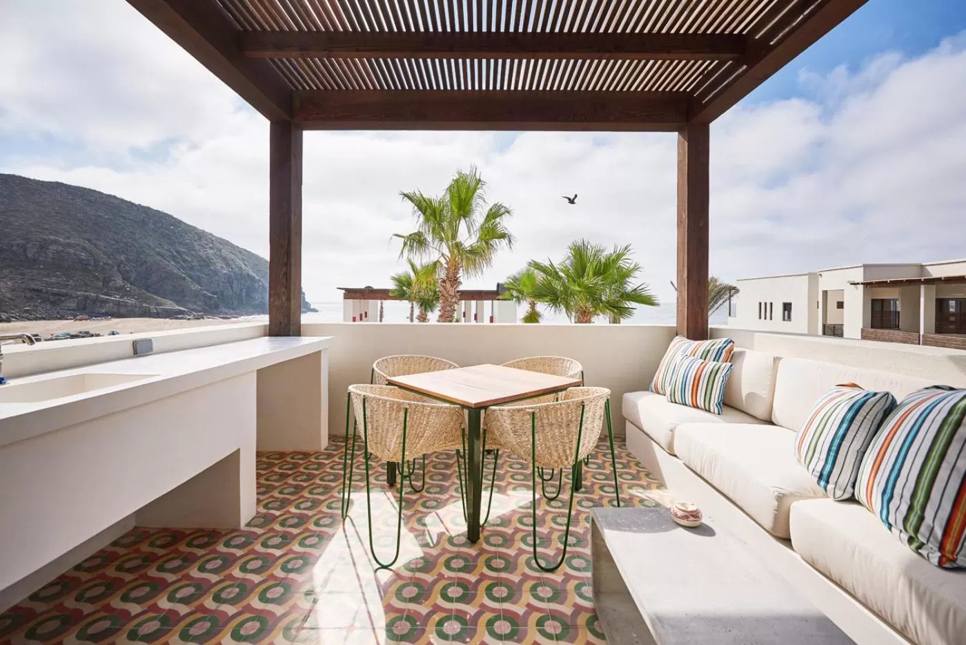 Patio in Hotel San Cristobal Adults 15+