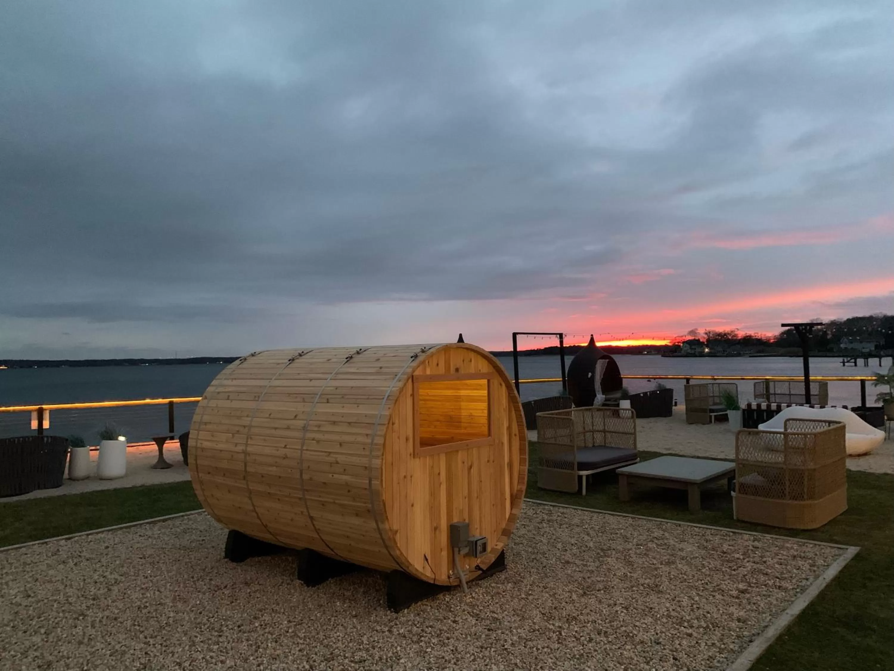 Sauna in Aqua by American Beech - Adults Only