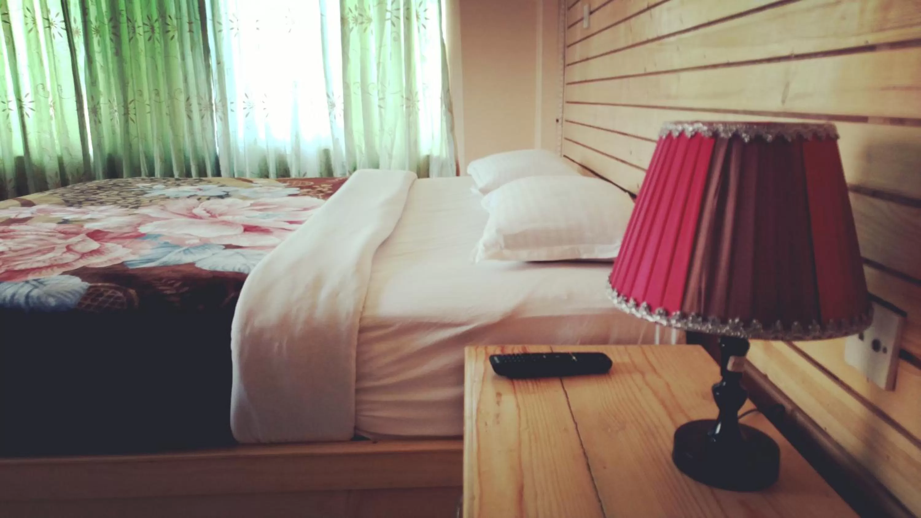 Bed in Hotel Diplomat