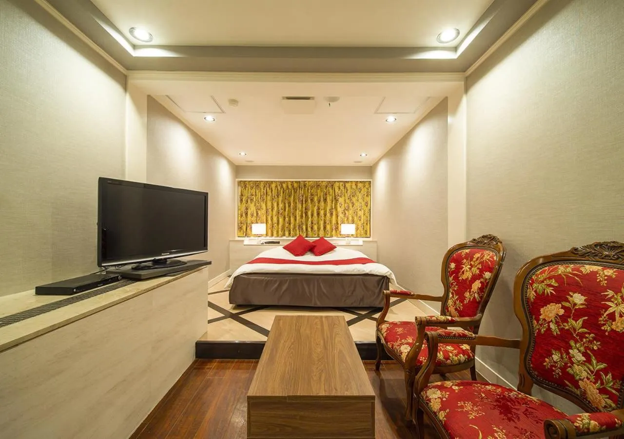 Bed in HOTEL U's Kouroen