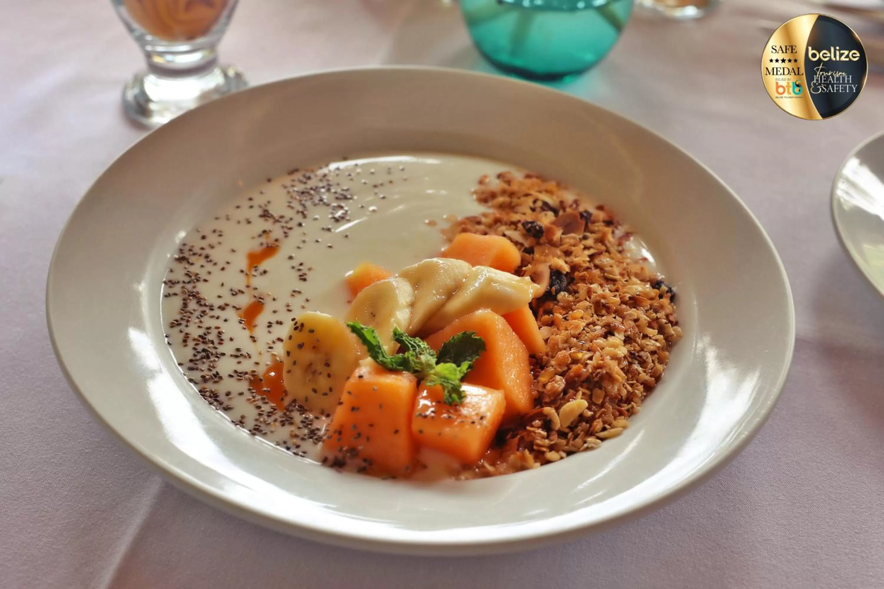 Food close-up in Portofino Beach Resort-An Authentic Island Escape!