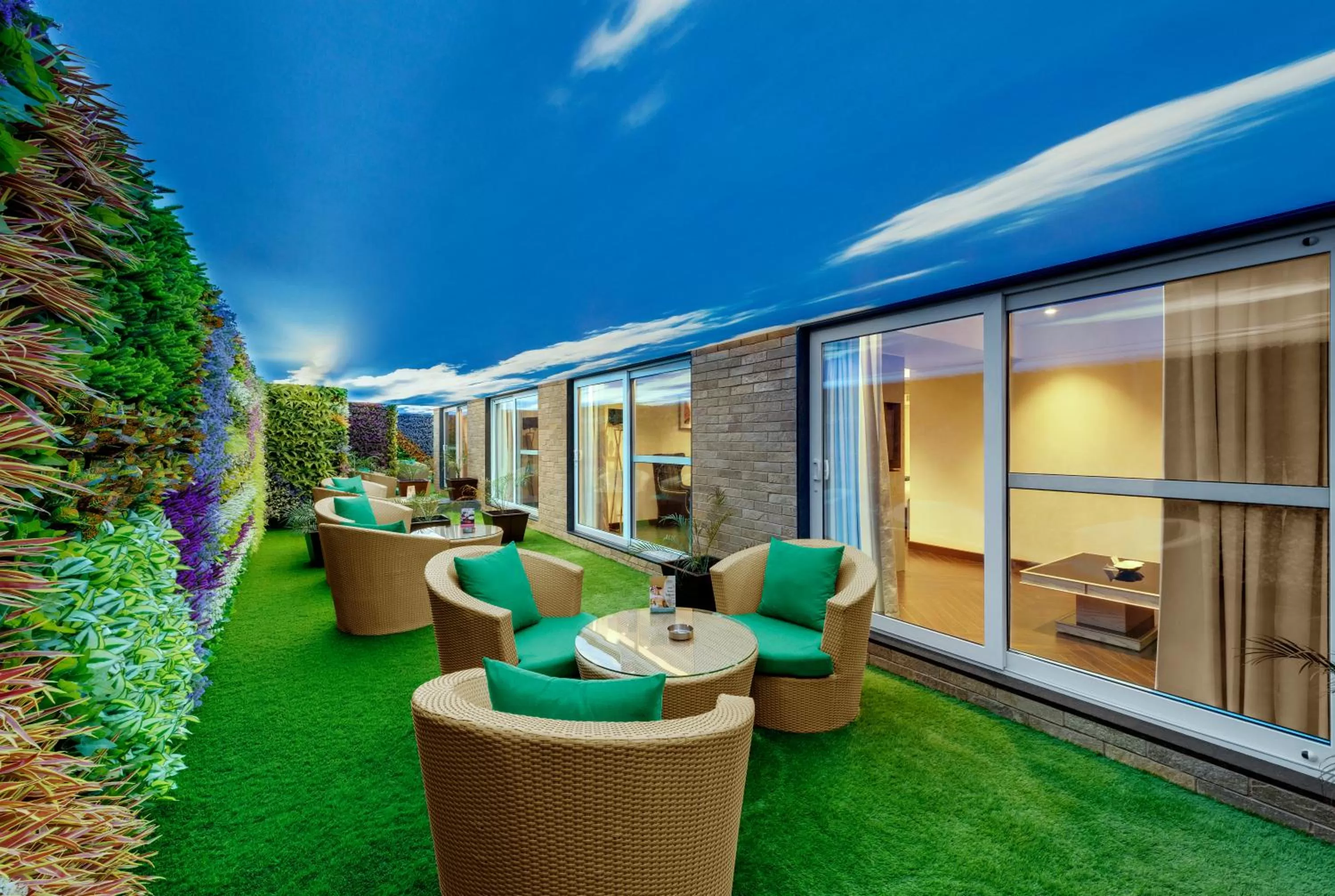 Garden view in Marina- Shimla First Designer Boutique Hotel