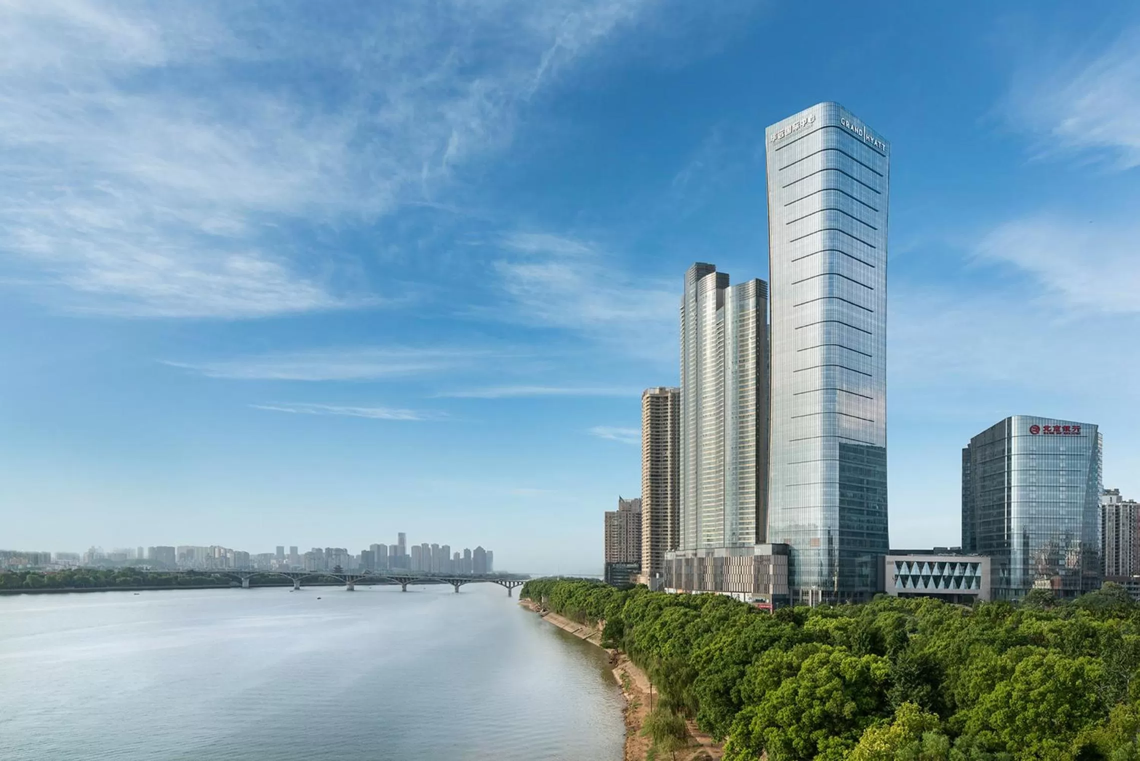 Property building in Grand Hyatt Changsha