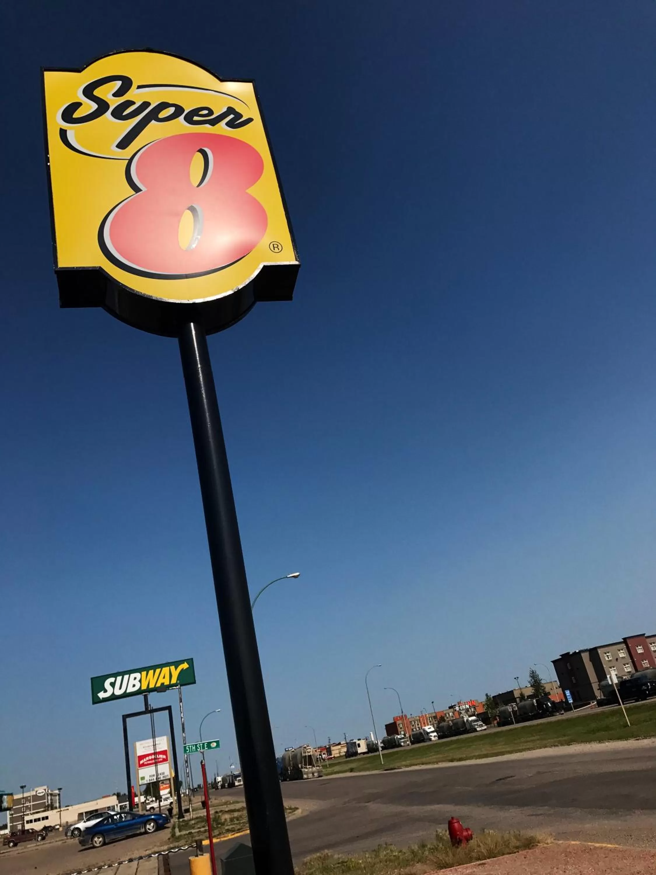 Property logo or sign in Super 8 by Wyndham Kindersley