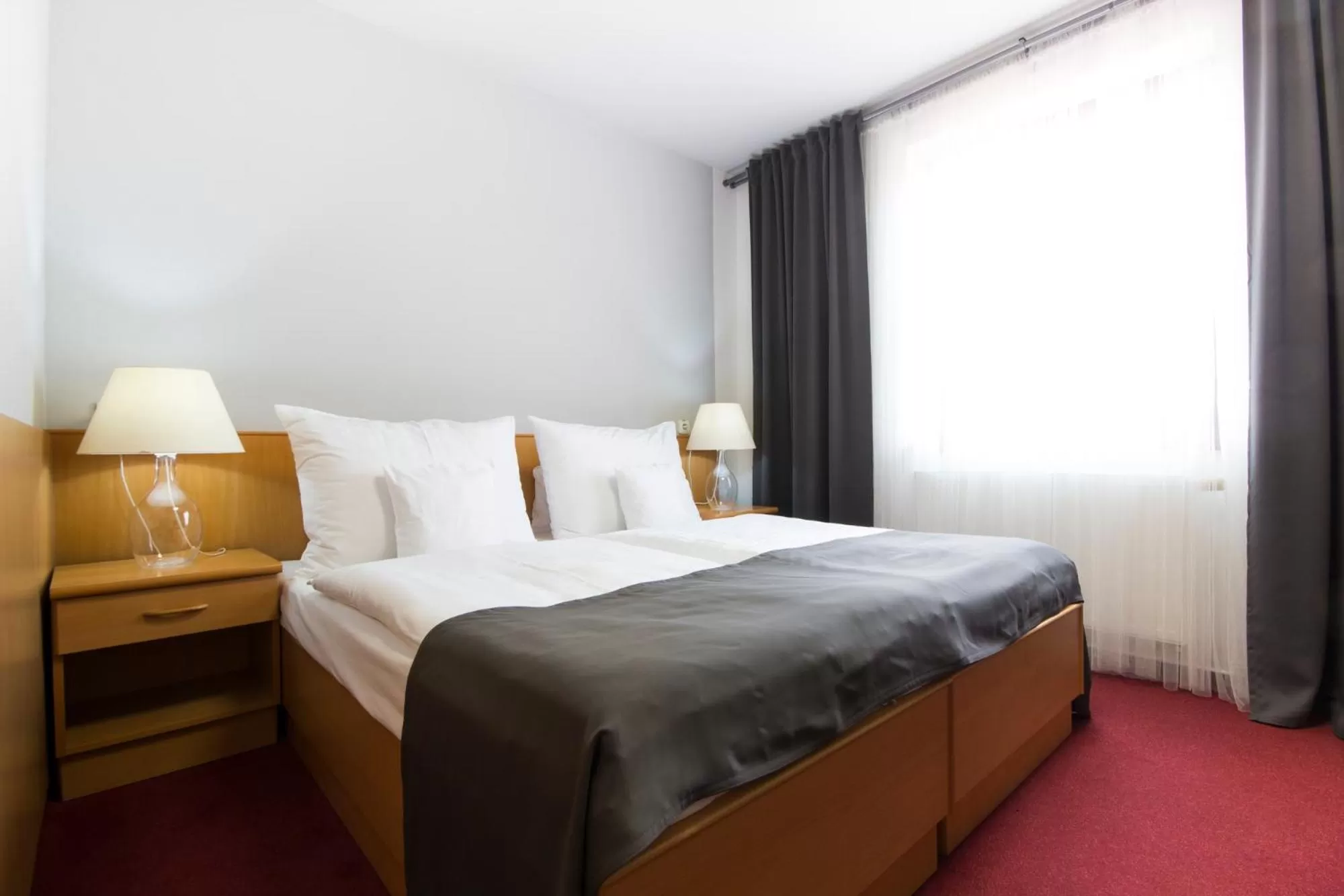 Bed in Hotel Maroli Mikulov