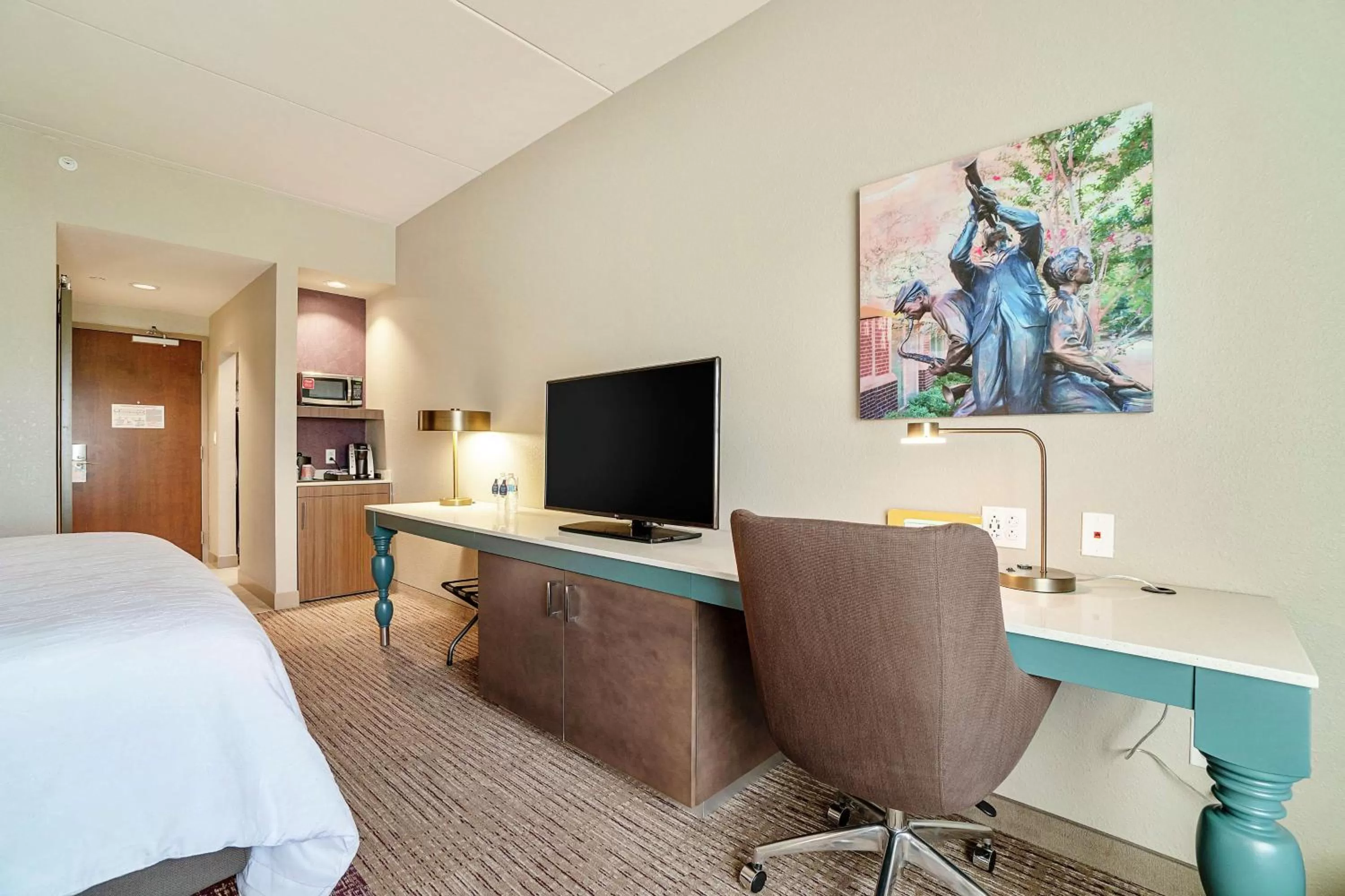 Bedroom, Bed in Hilton Garden Inn Edmond/Oklahoma City North