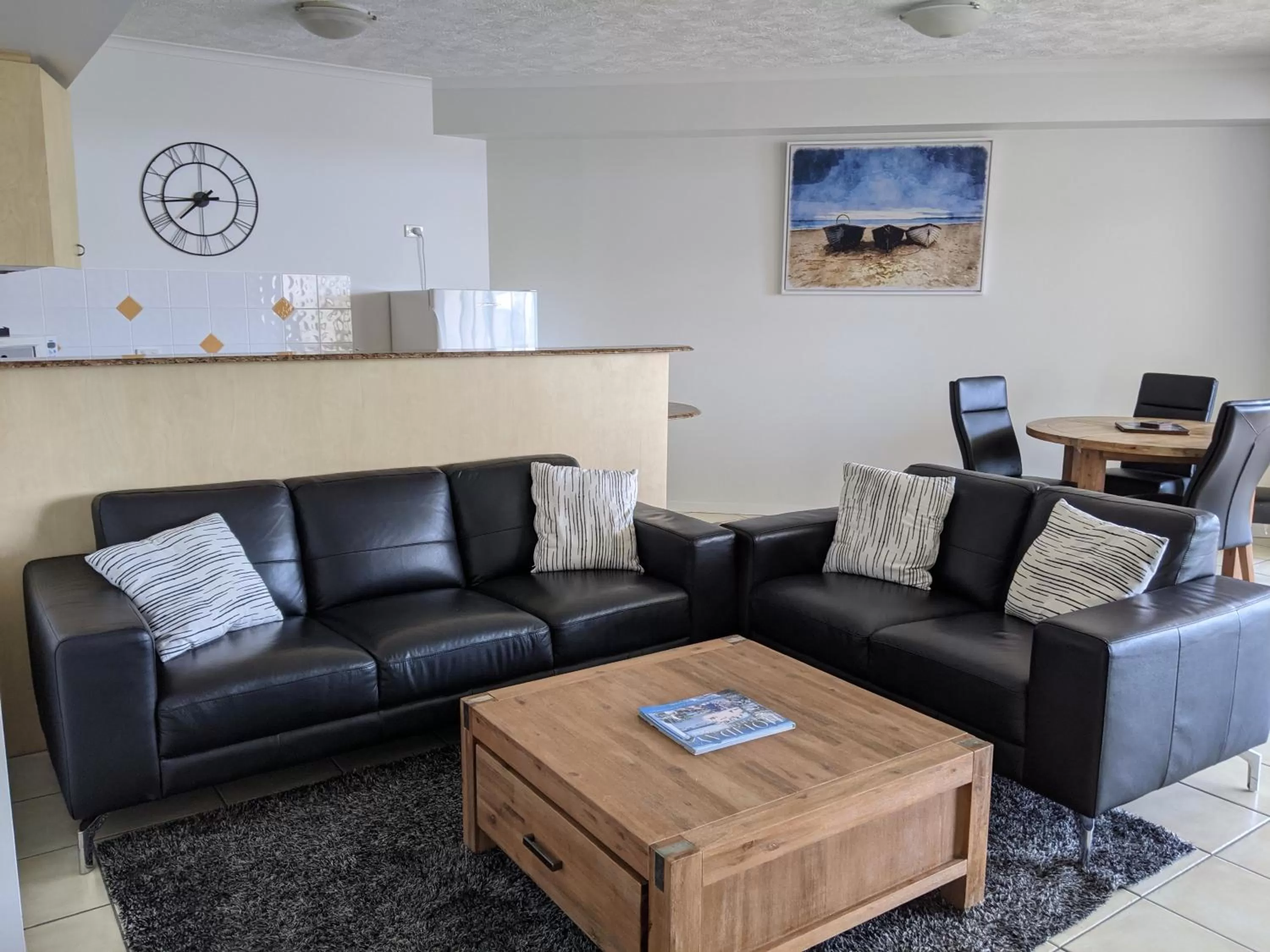 Living room in Moorings Beach Resort