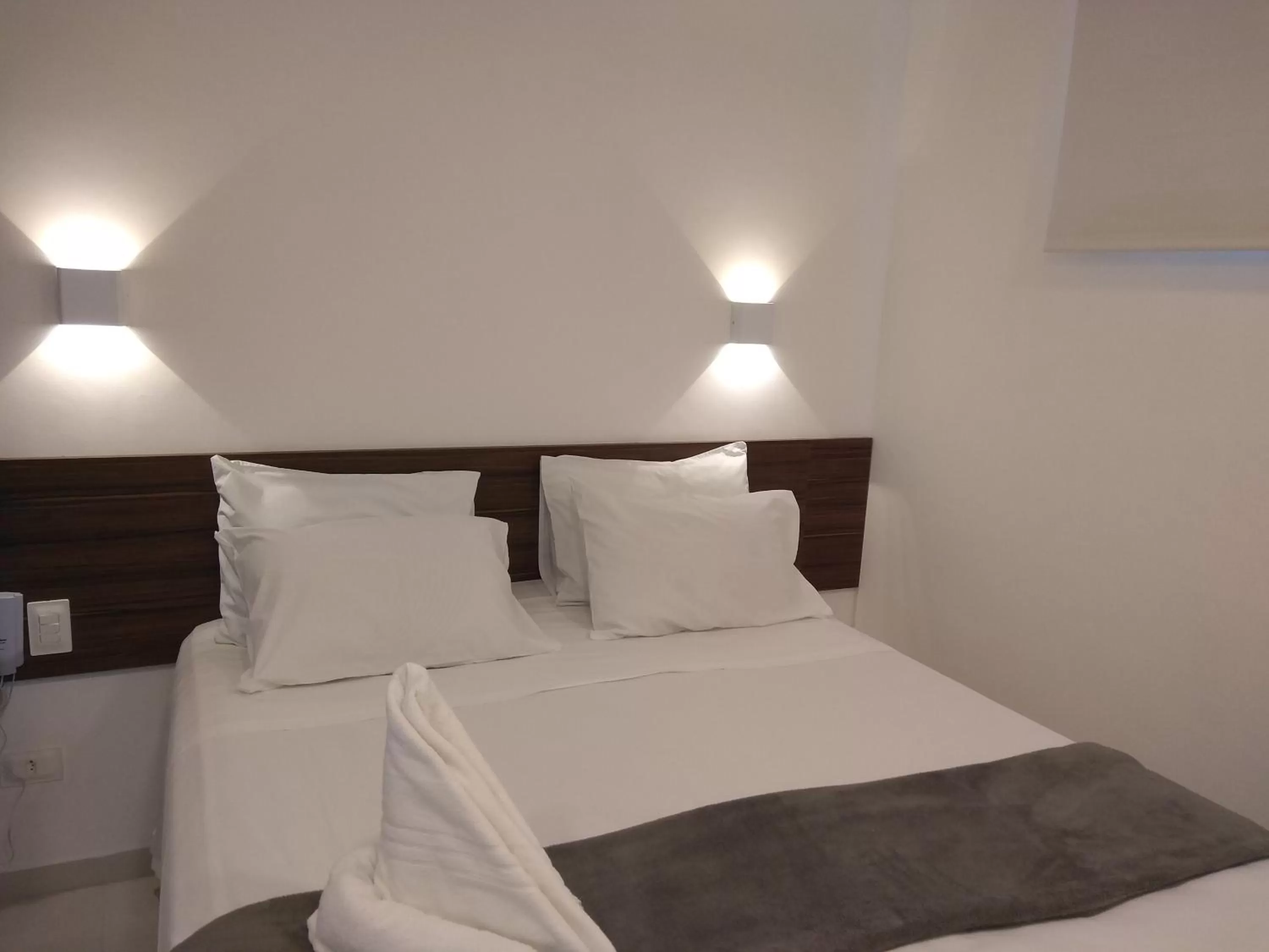 Bed in Pousada Galemares