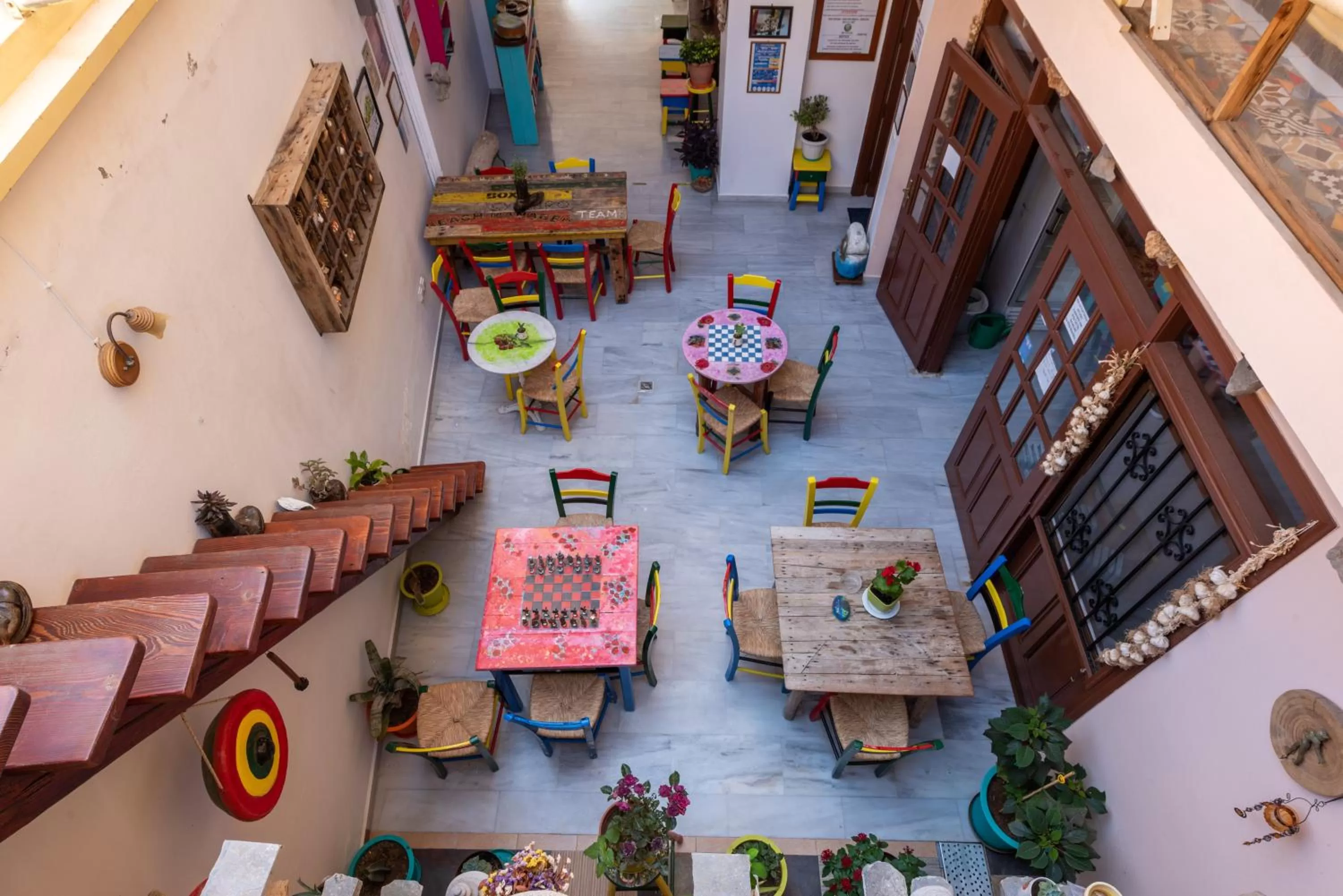 Patio in Poco Loco Bed & Breakfast