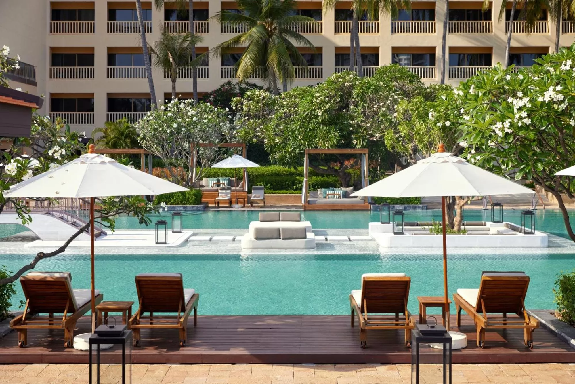 Swimming pool in Dusit Thani Hua Hin