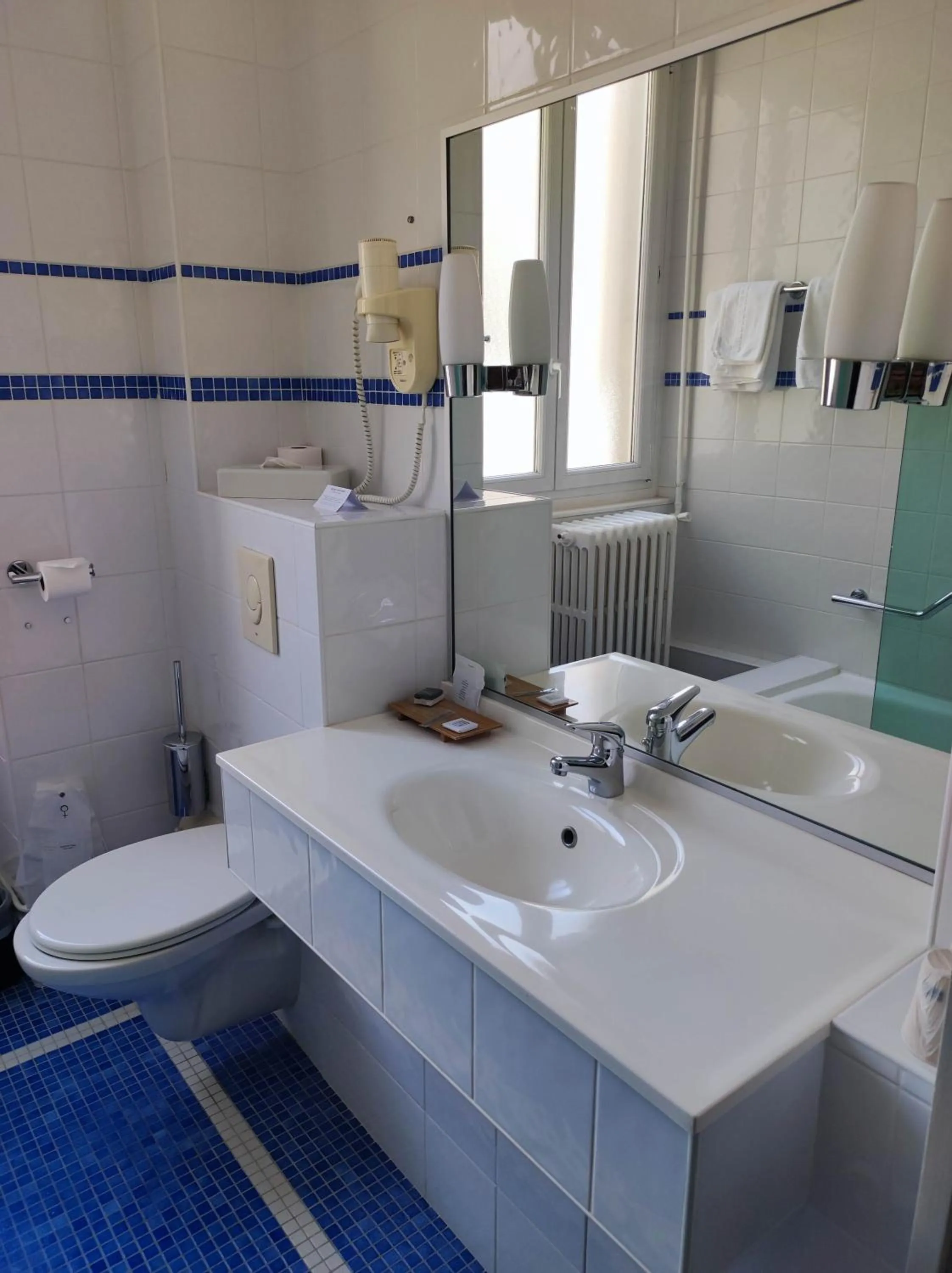 Bathroom in Best Western de Diane