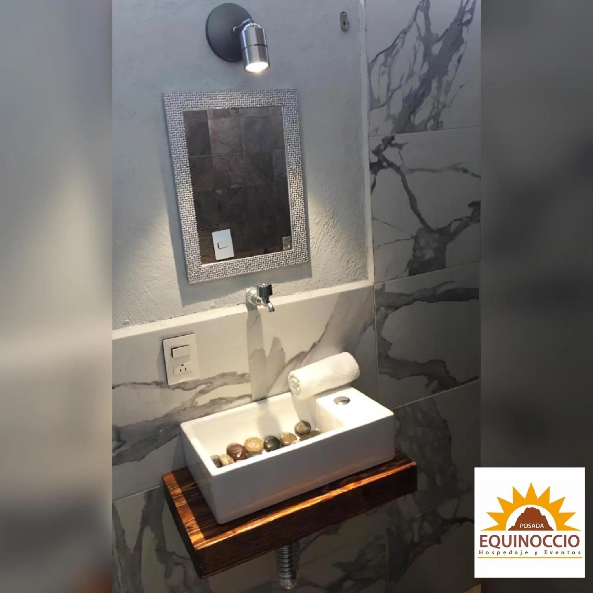 Bathroom in Posada Equinoccio