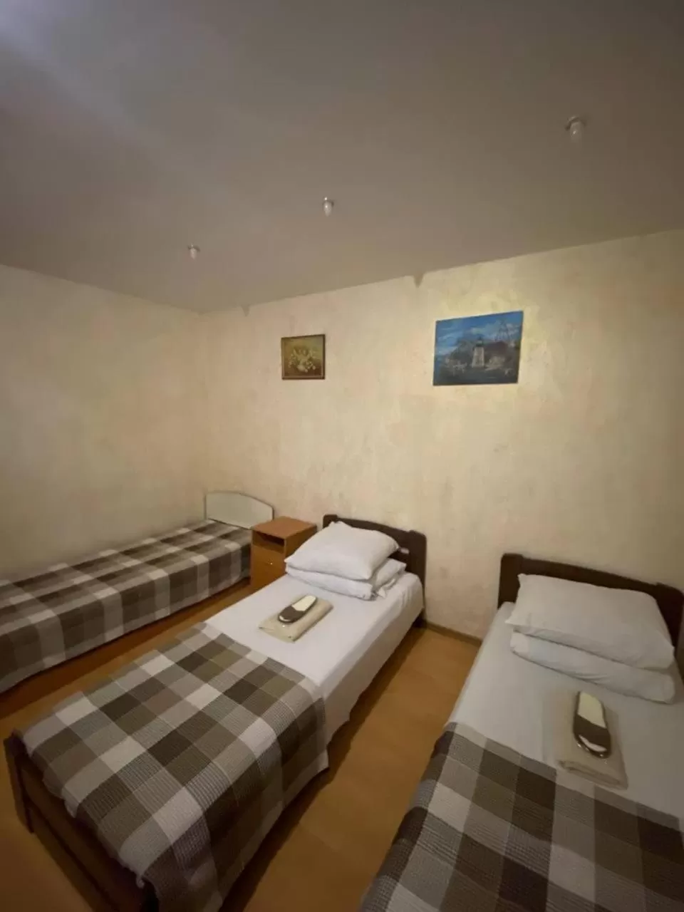 Bed in Inn Khlibodarskiy
