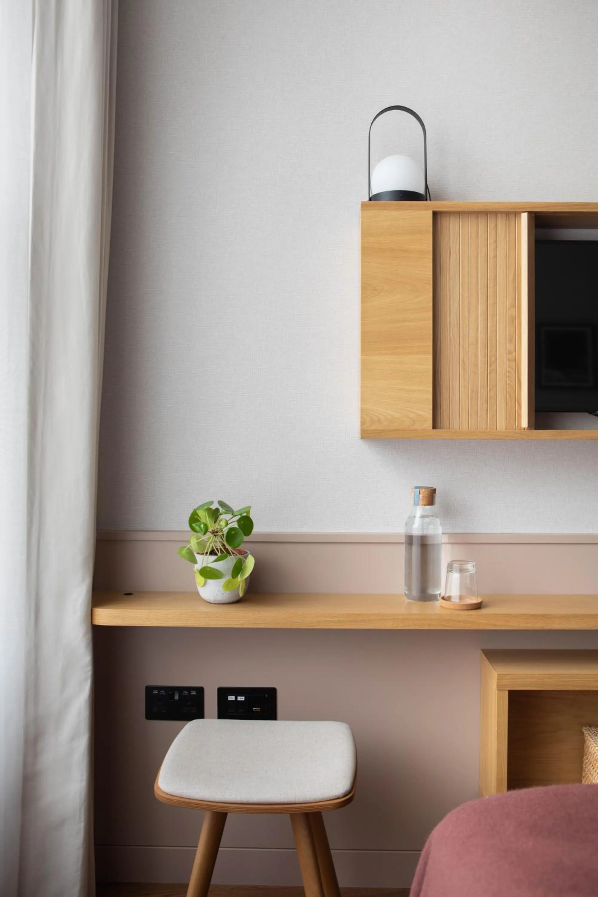 Bedroom in Inhabit Queen's Gardens, a Member of Design Hotels