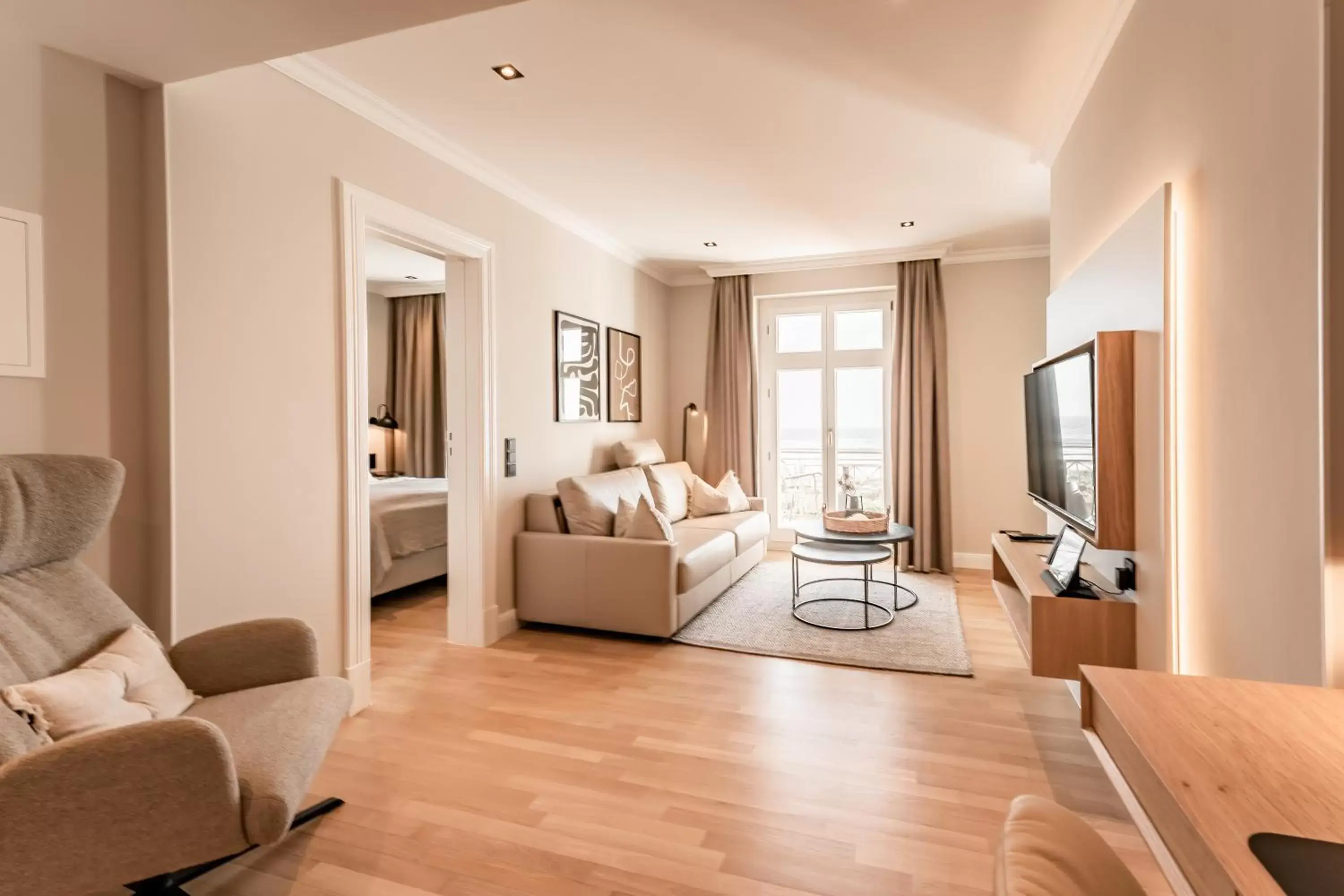 Junior Suite with Sea View in Strandhotel Kurhaus Juist Junior Suite with Sea View in Strandhotel Kurhaus Juist