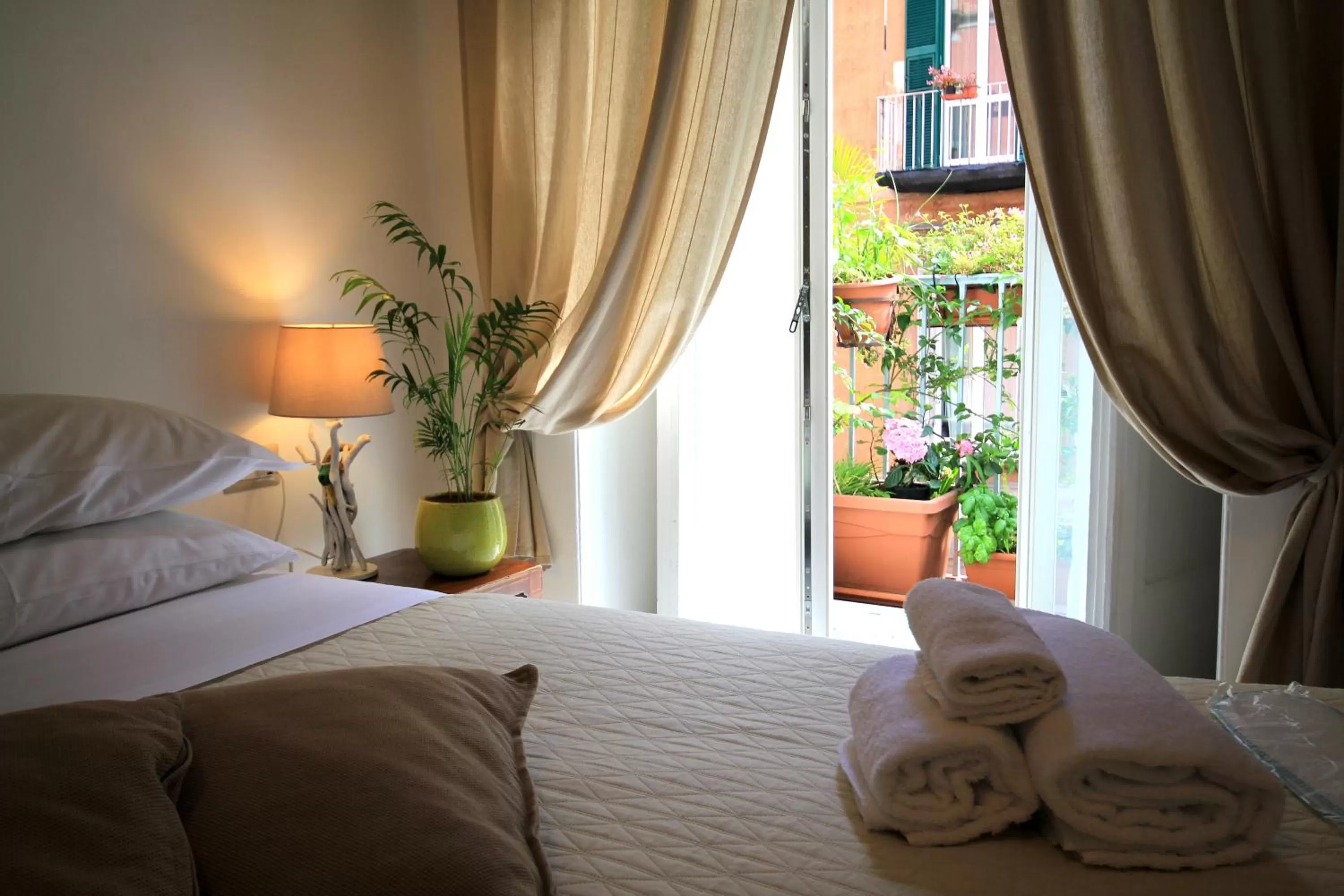 Decorative detail in B&B Arte e Musei