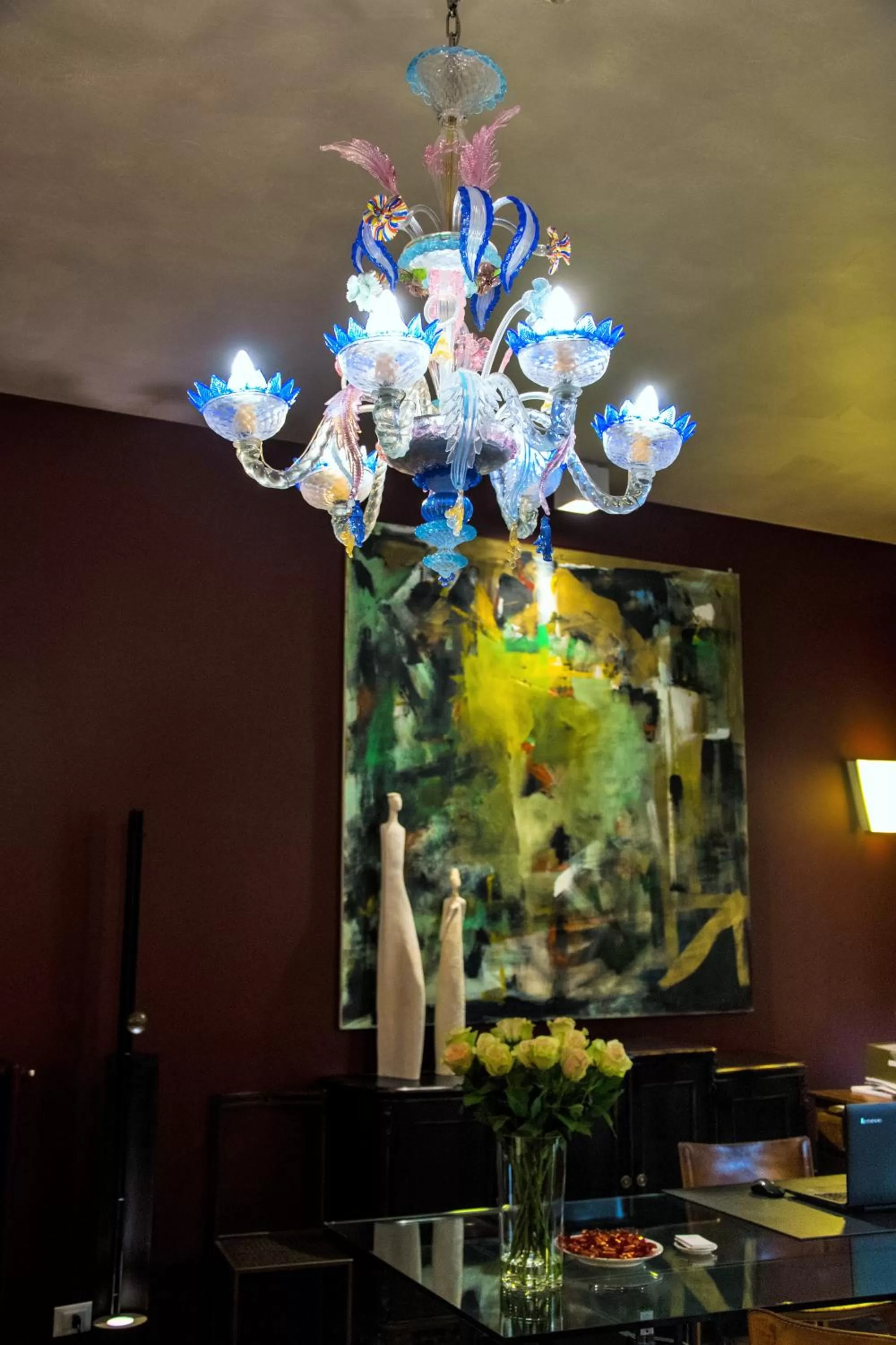 Lobby or reception in Antico Hotel Vicenza