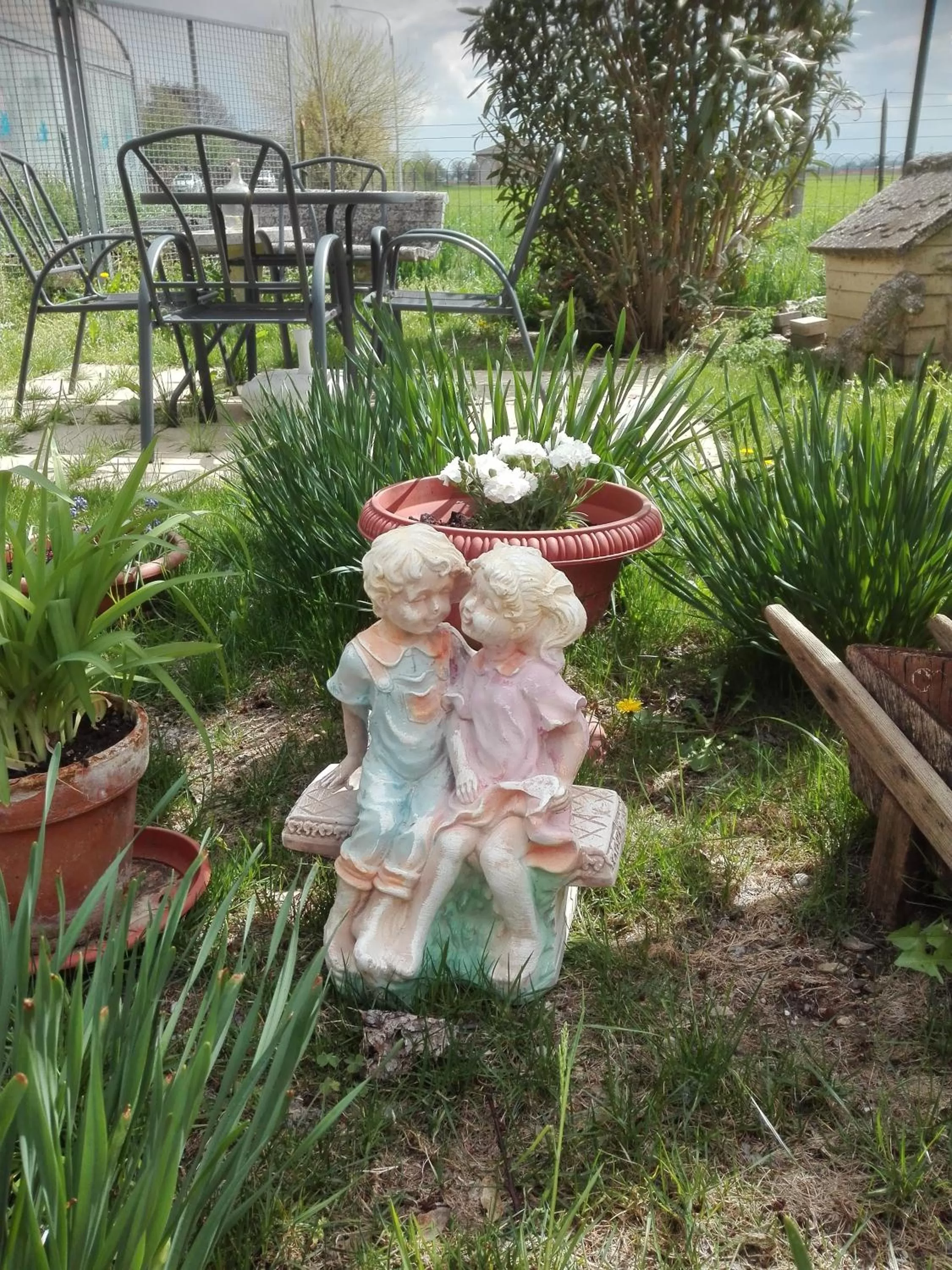 Garden in B&B "Il Cantastorie" Casa Molinari-Boldrini - Room & breakfast