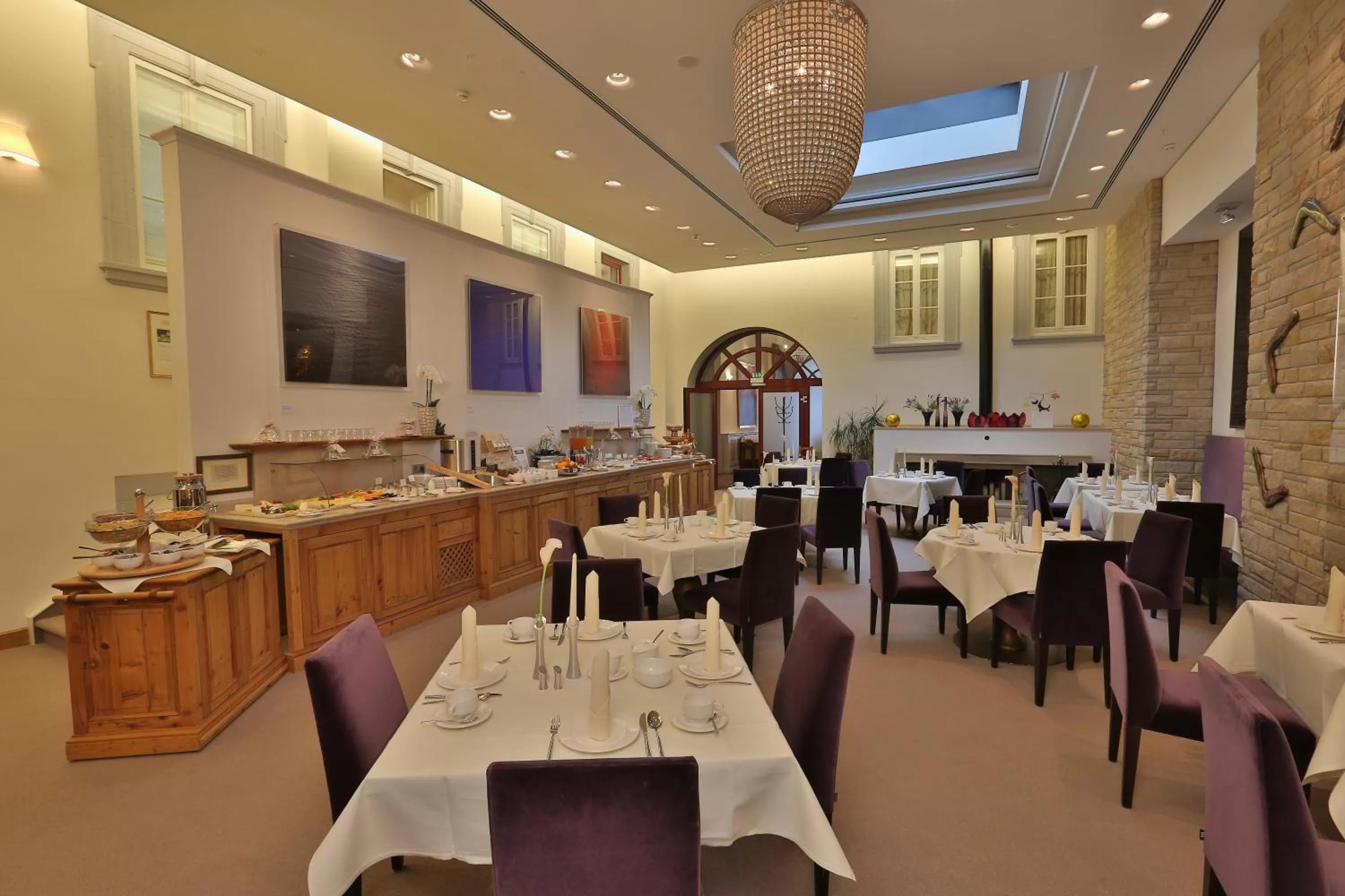 Breakfast in Hotel-Restaurant Anne-Sophie