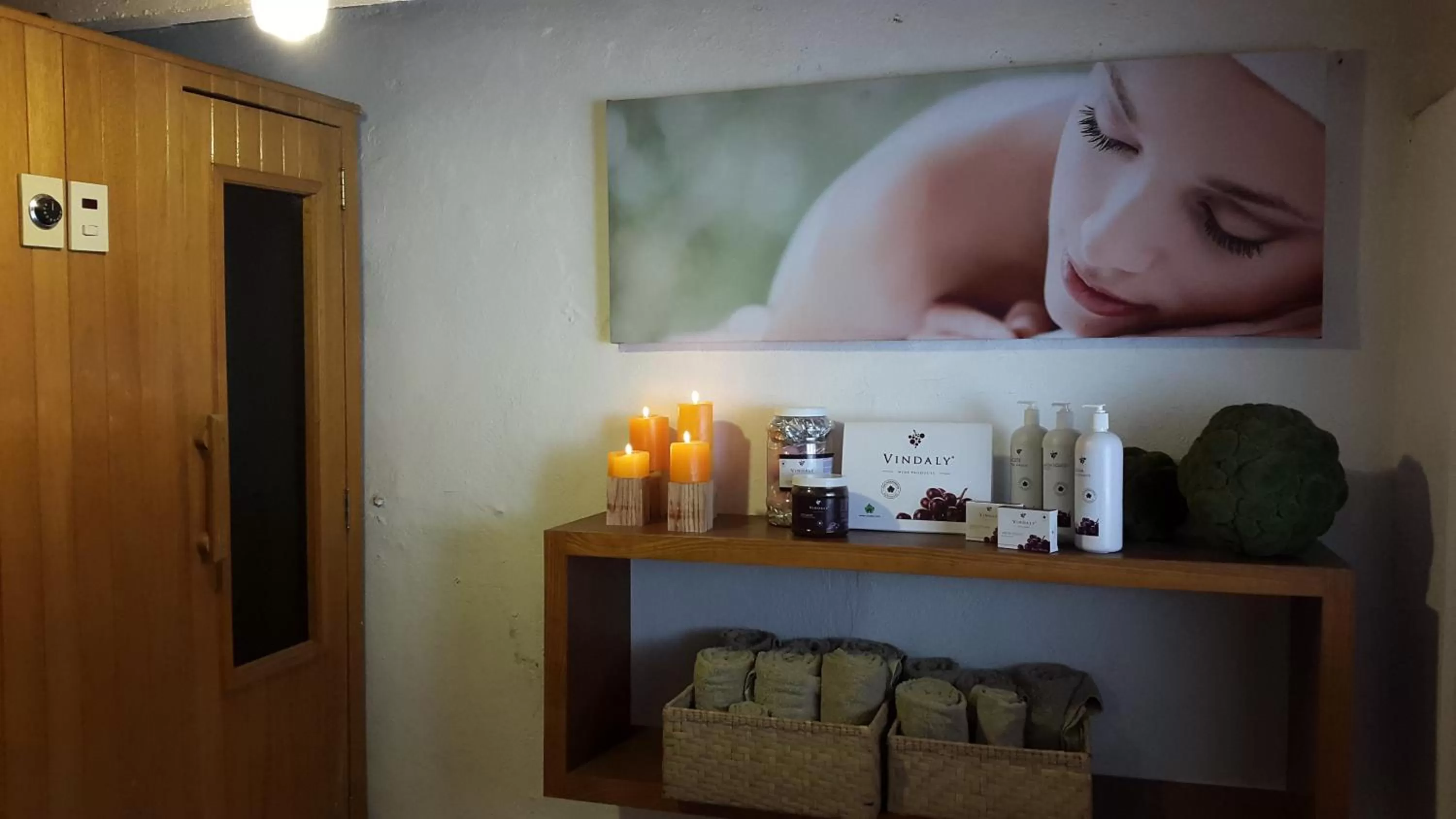 Sauna in Hotel Casa de Vino