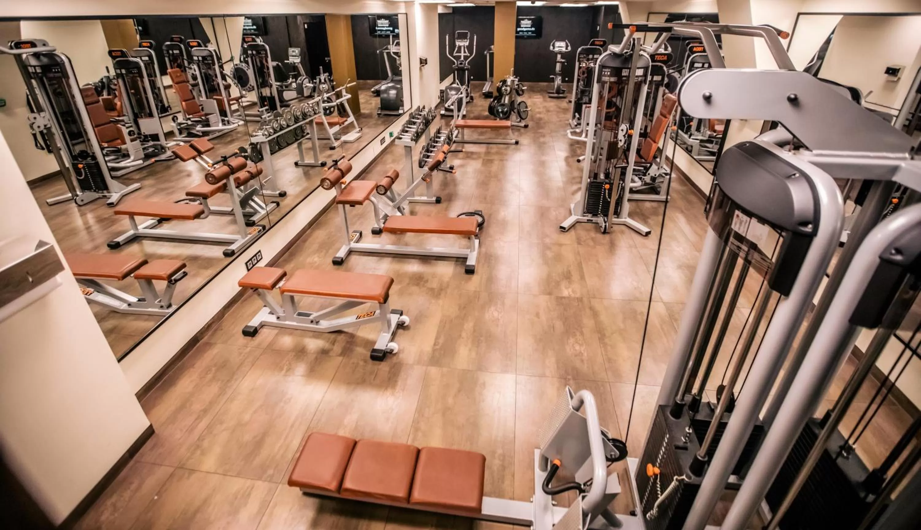 Fitness centre/facilities in Continental Hotel Budapest