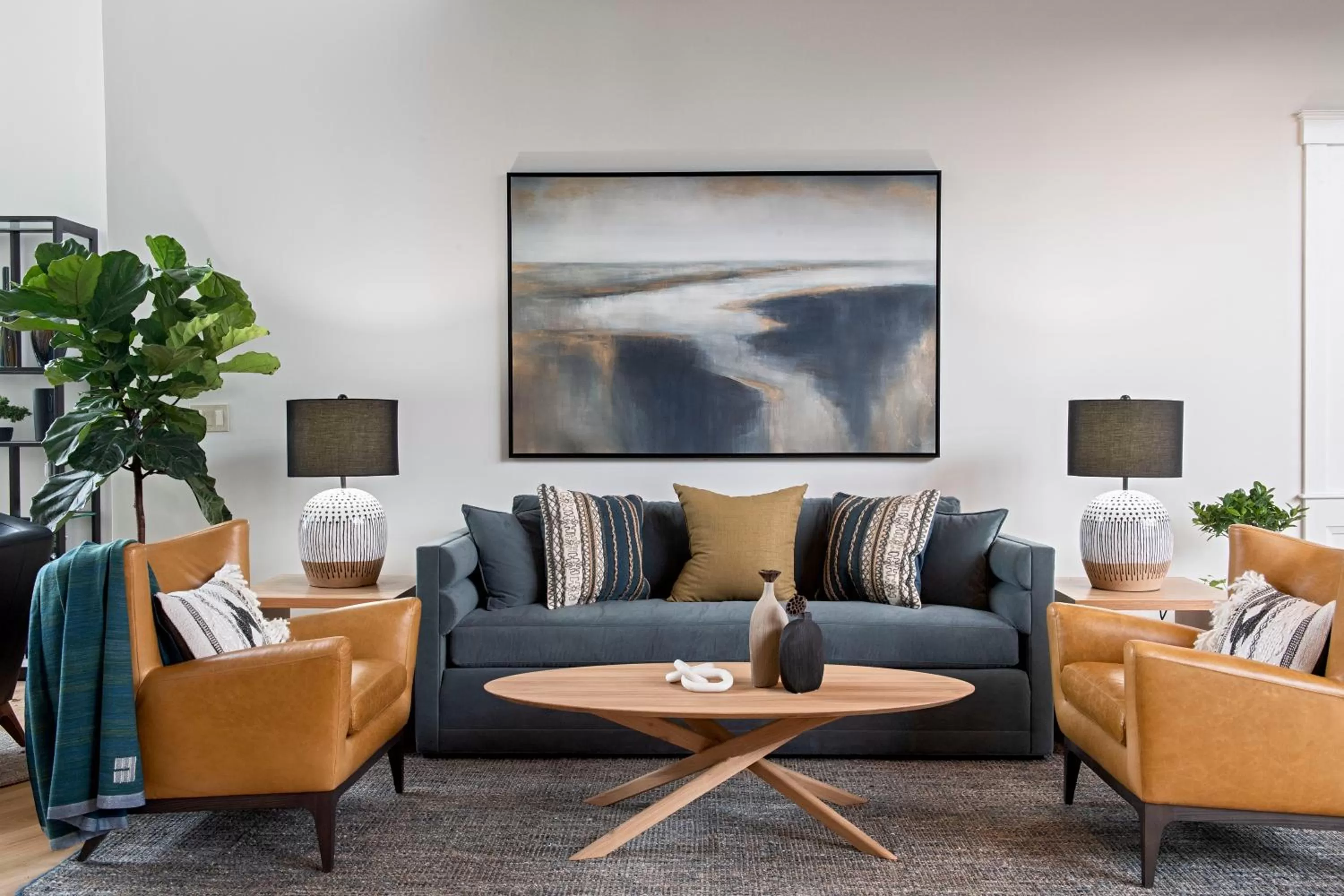 Living room in The Federal