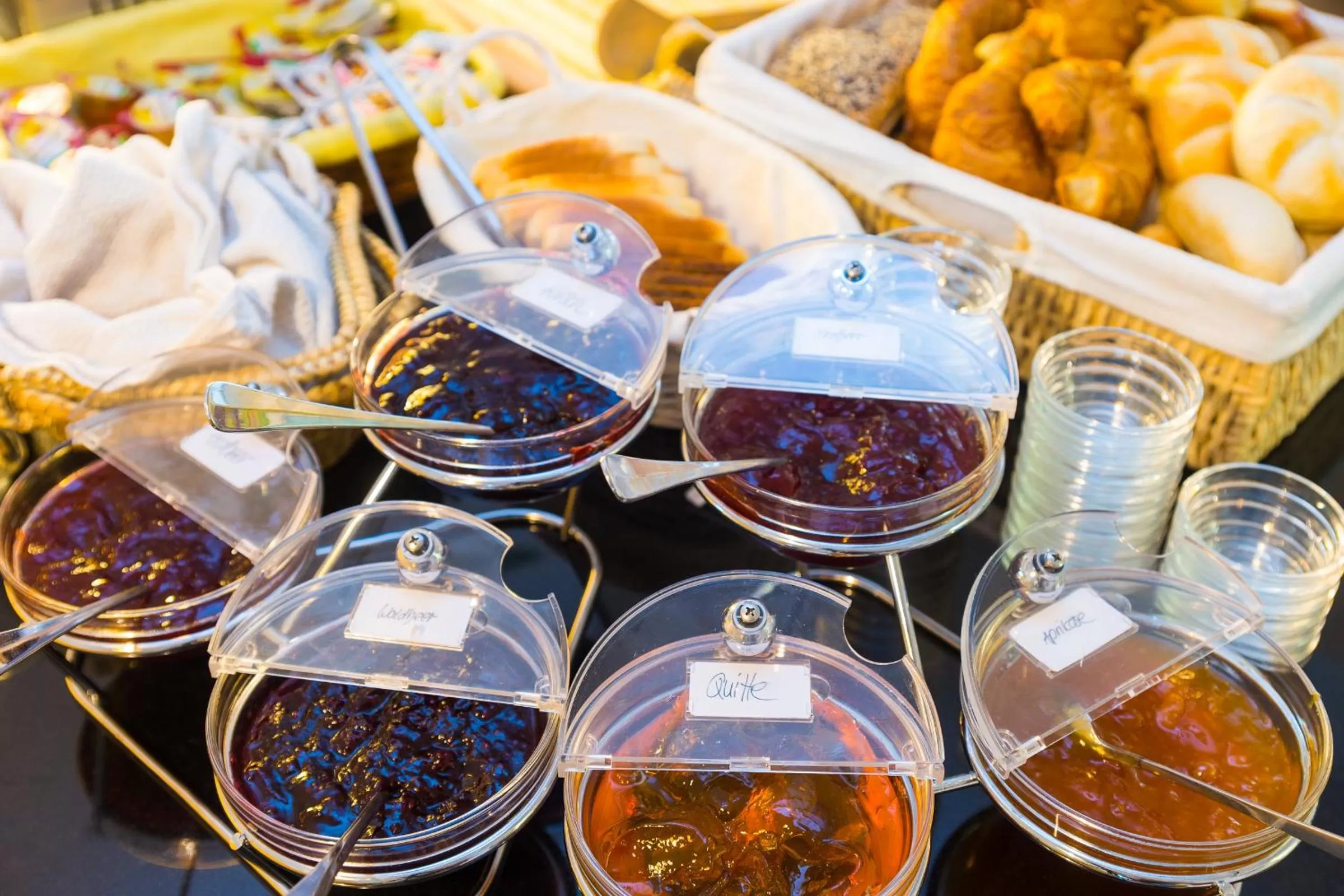 Breakfast, Food in Hotel Rheingold