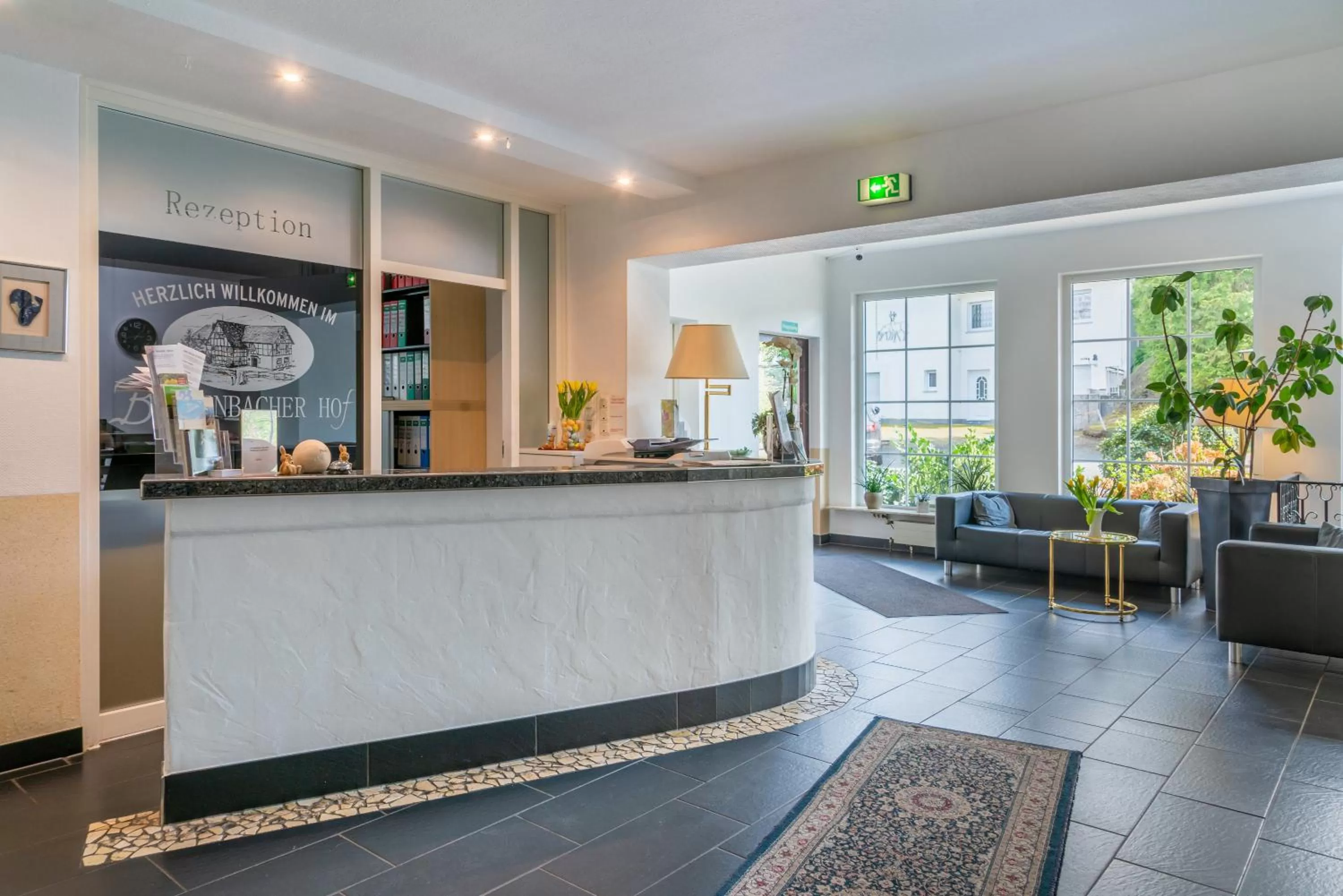 Property building, Lobby/Reception in Bierenbacher Hof