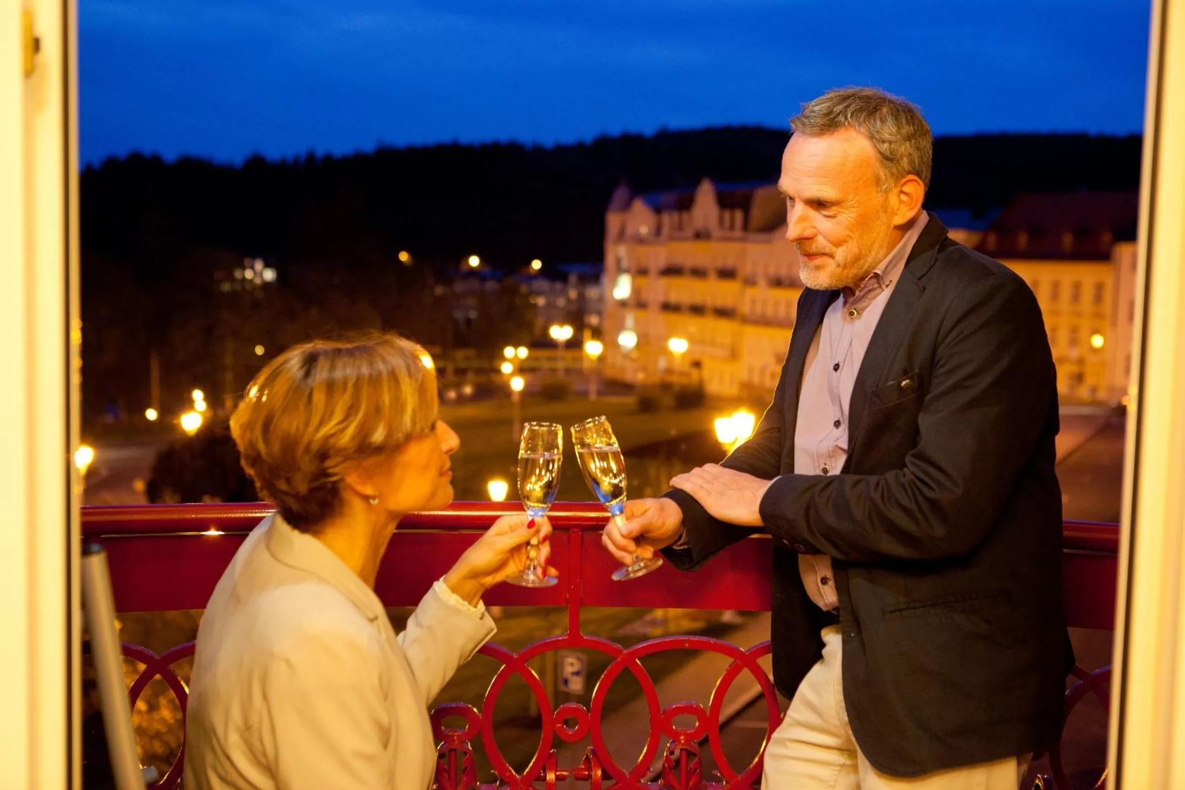 Balcony/Terrace in Ensana Hvězda - Imperiál - Neapol